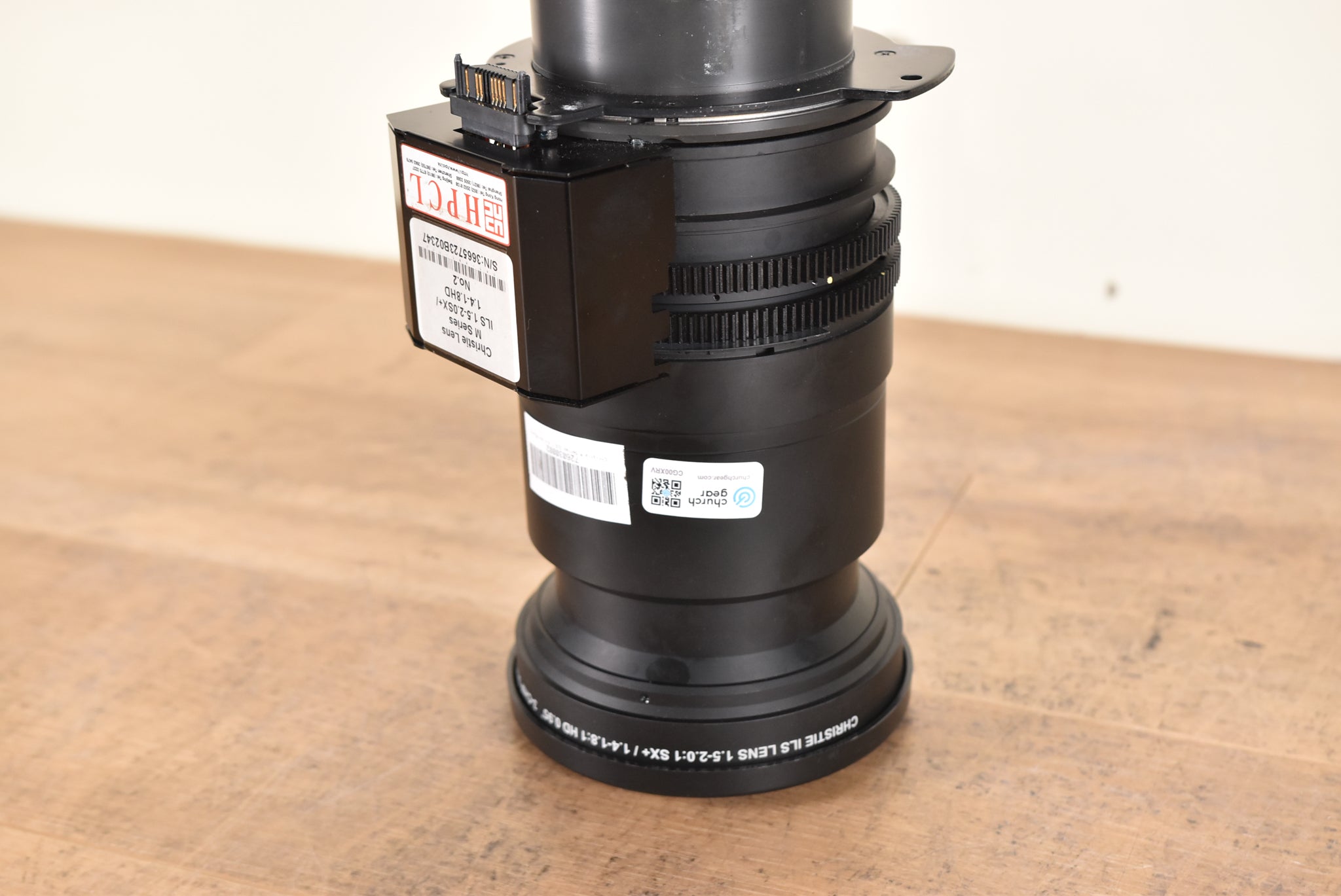 Christie ILS Lens 1.5-2.0:1 SX+ / 1.4-1.8:1 HD 0.95" 3-Chip DLP Lens