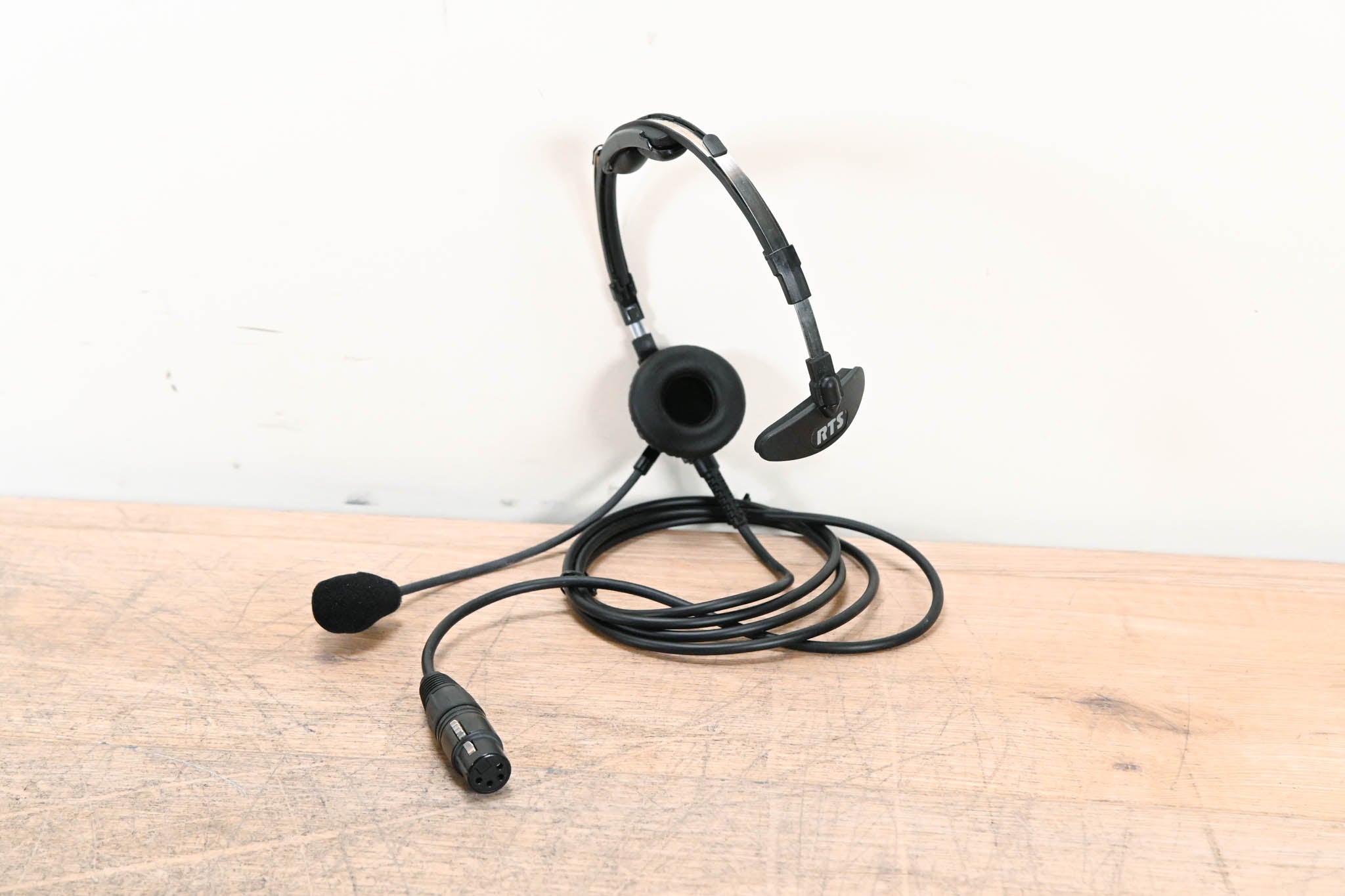 RTS LH-300-DM-A4F Single Side Microphone Headset