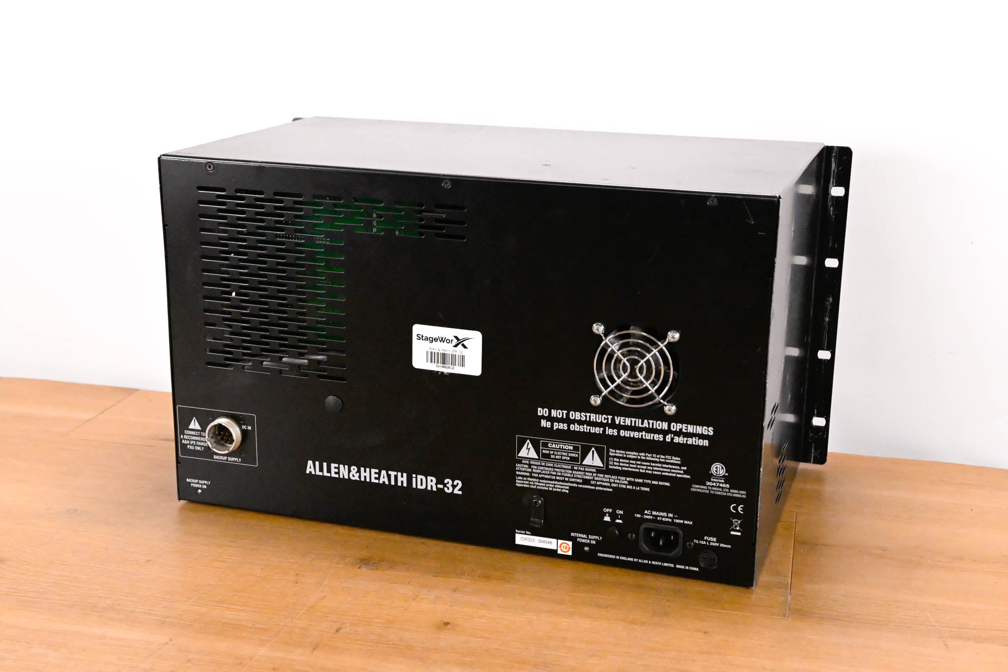 Allen & Heath iDR-32 6U iLive Fixed-Format MixRack