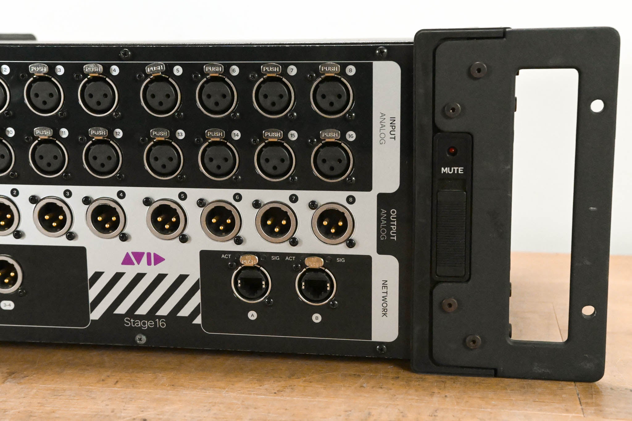 AVID Venue Stage 16 Remote I/O Stage Rack for S3L Digital Mixing System
