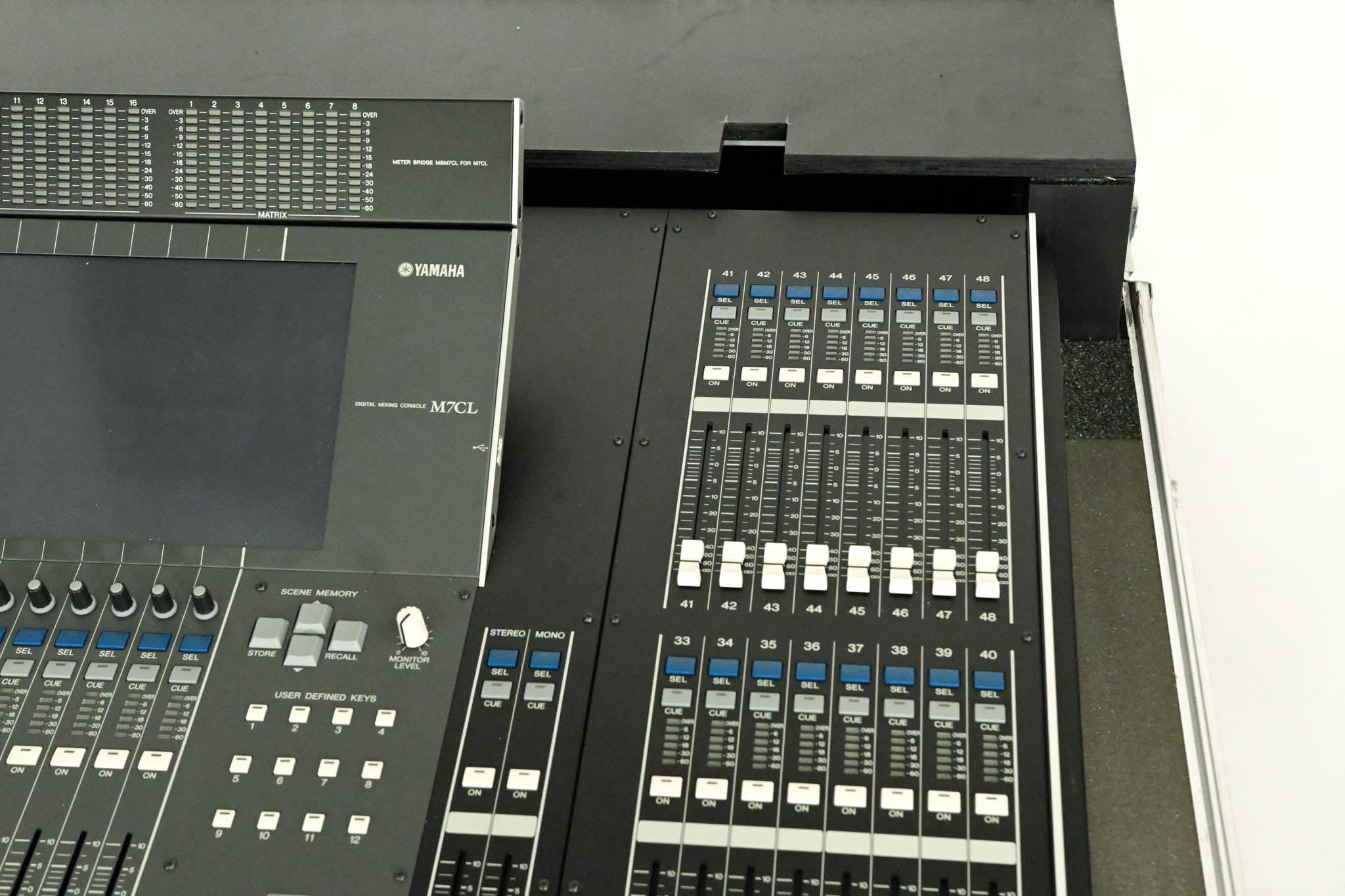 Yamaha M7CL-48 48-Channel Digital Audio Mixing Console with Road Case