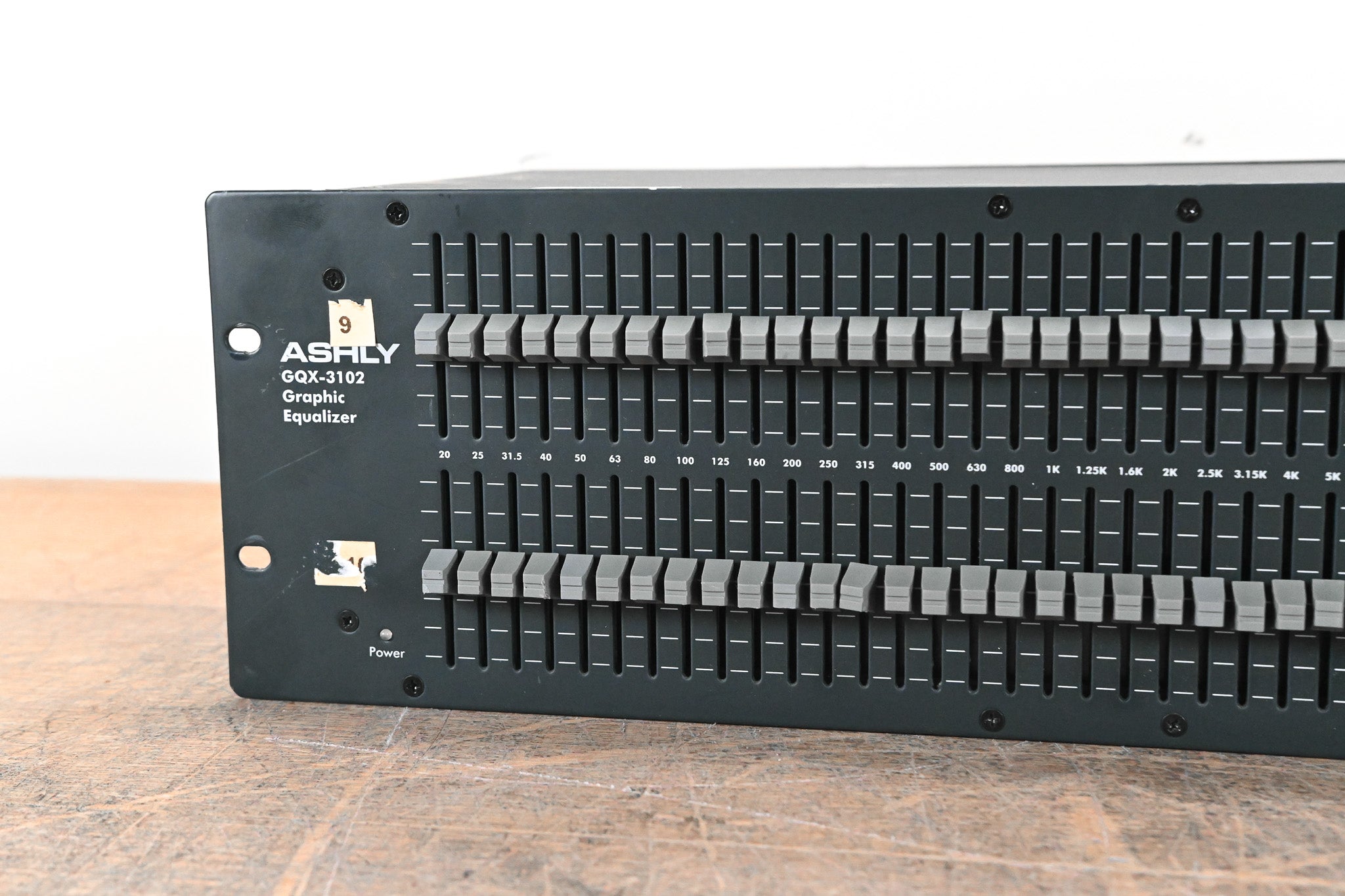 Ashly GQX-3102 2-Channel 31-Band Graphic Equalizer