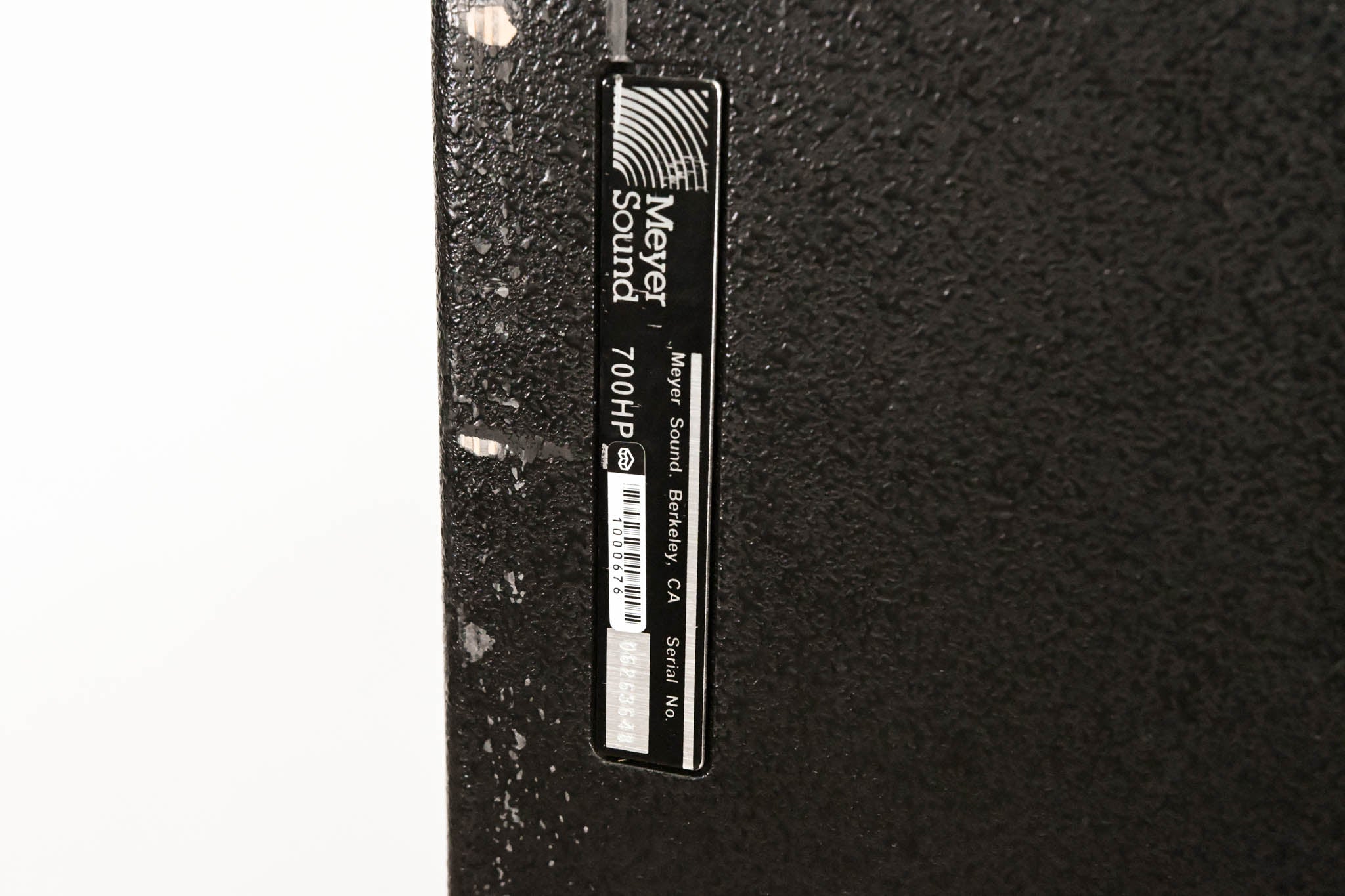 Meyer Sound 700-HP UltraHigh-Power Dual 18" Powered Subwoofer