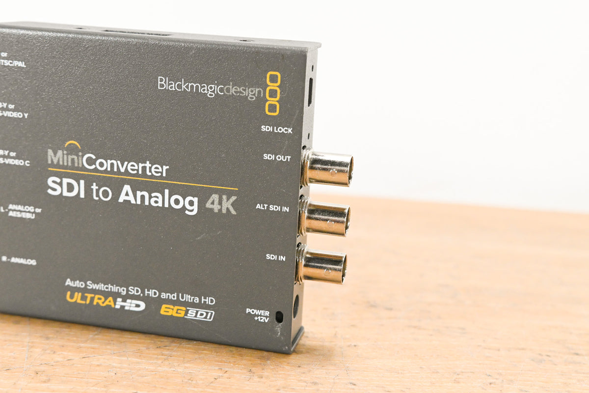 Blackmagic Design Mini Converter SDI to Analog 4K (NO POWER SUPPLY)