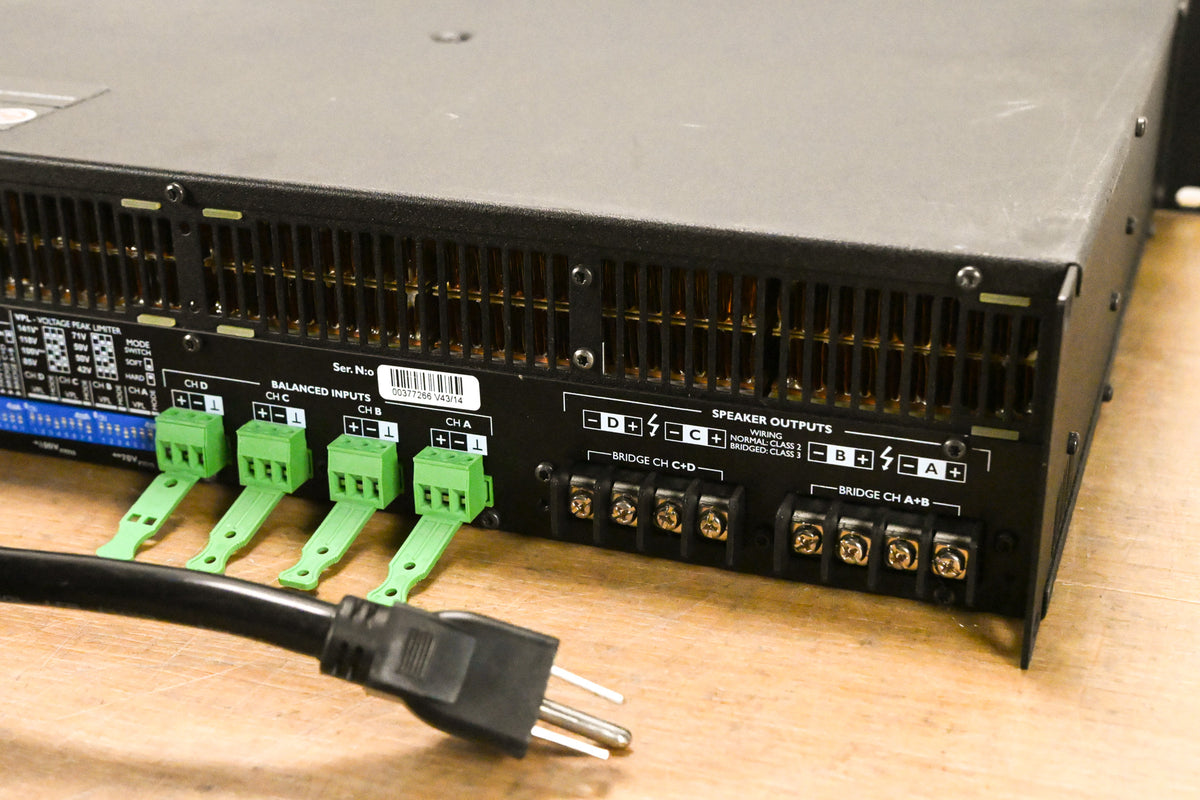 Lab Gruppen C 16:4 1600W Four-Channel Power Amplifier