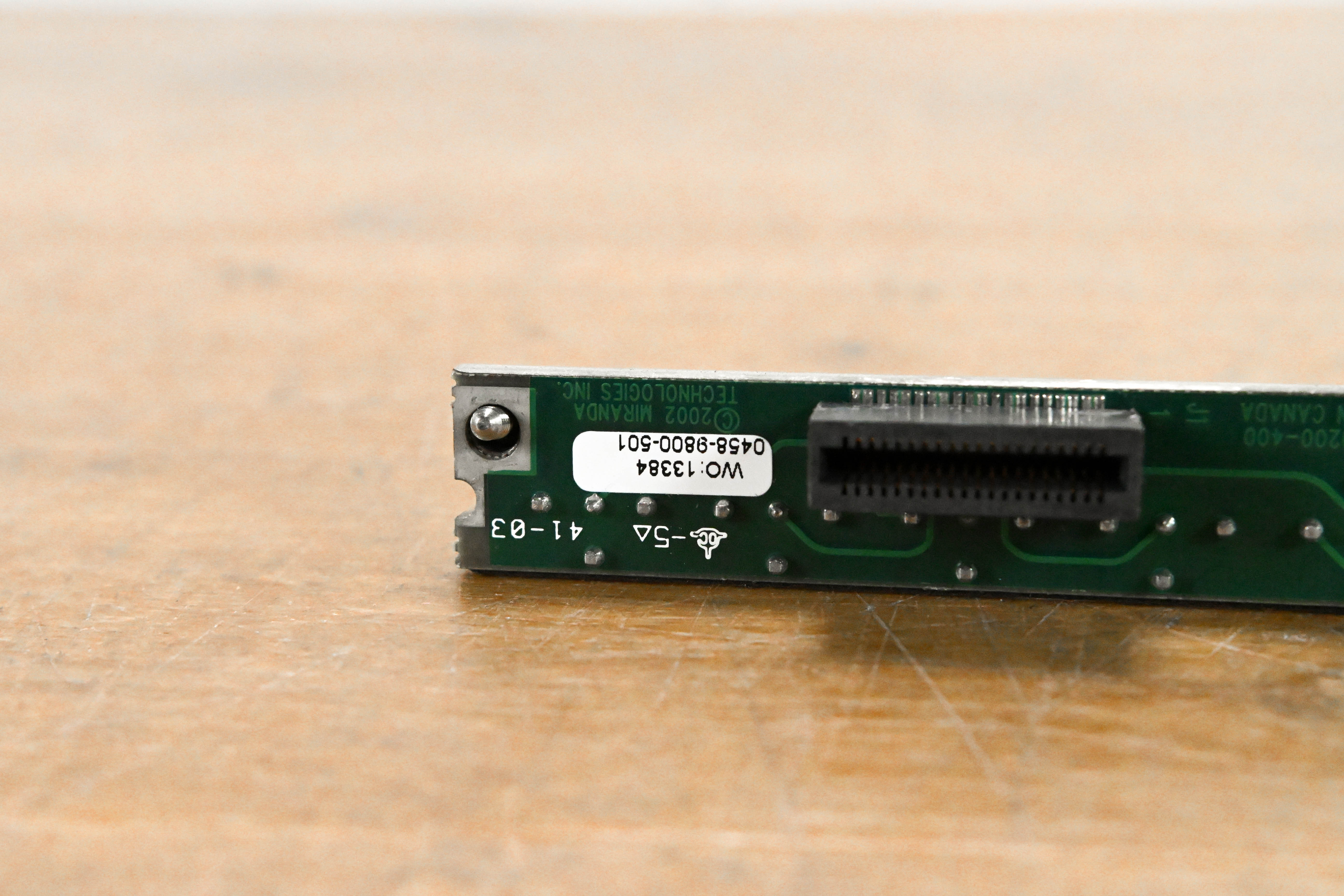 Miranda SDA-1141 Rear I/O Module for Densité Frame
