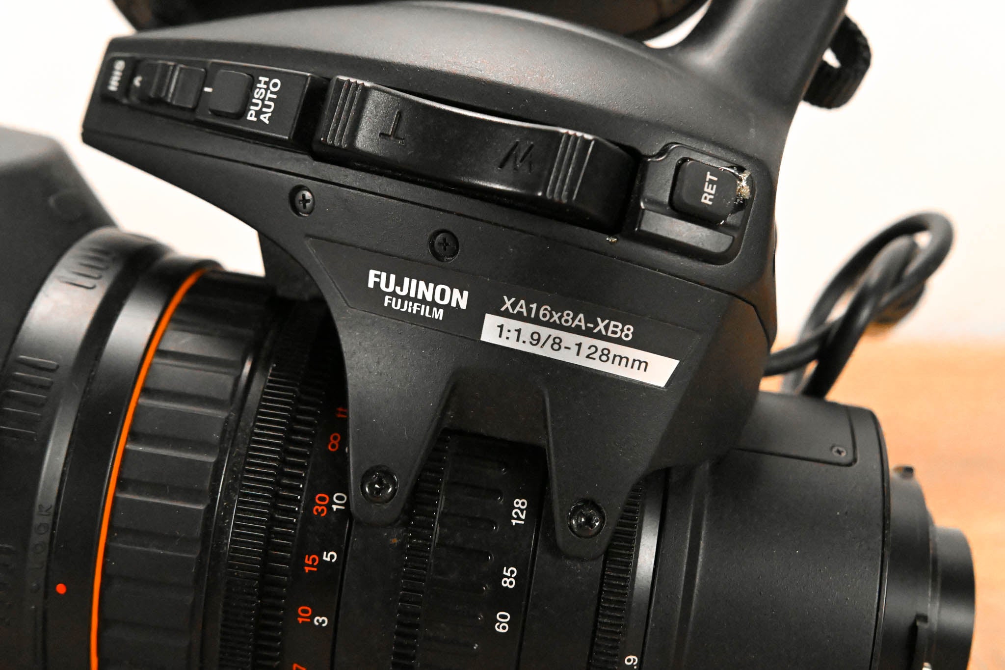 Fujinon XA16x8A-XB8 Broadcast Zoom Lens - 1:1.9/8-128mm