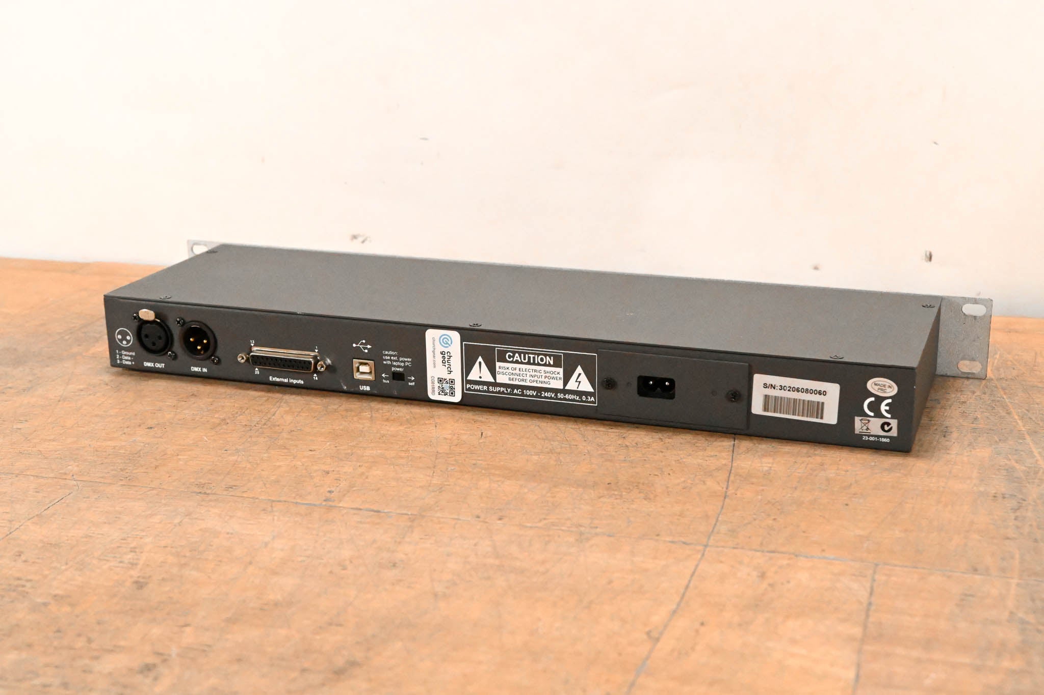 Chauvet ShowXpress Plus Lighting Controller – DJ Rackmount (NO PSU)