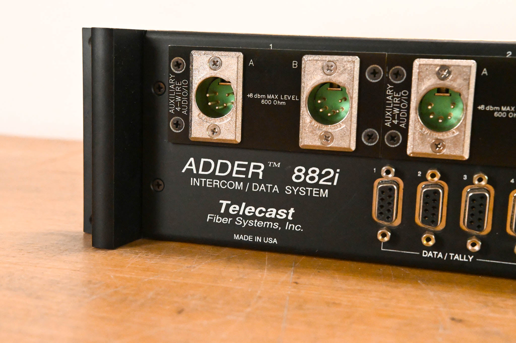 Telecast Fiber Systems Adder 882i Fiber Intercom Data System (NO PSU)