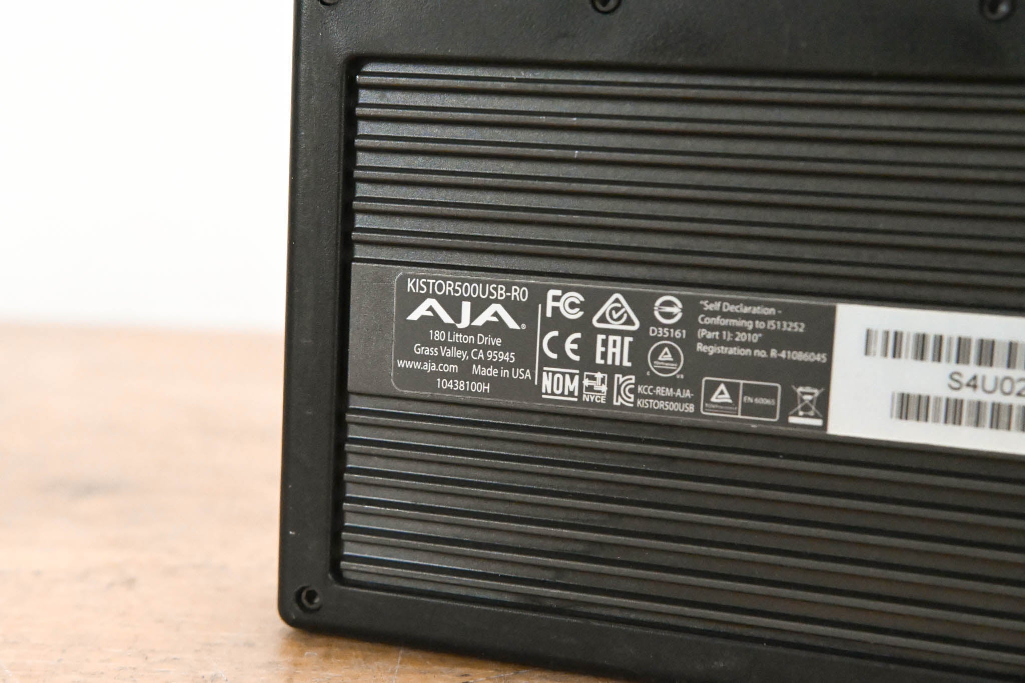 AJA KISTOR500USB-R0 500GB KiStor Hard Disk Drive for Ki Pro
