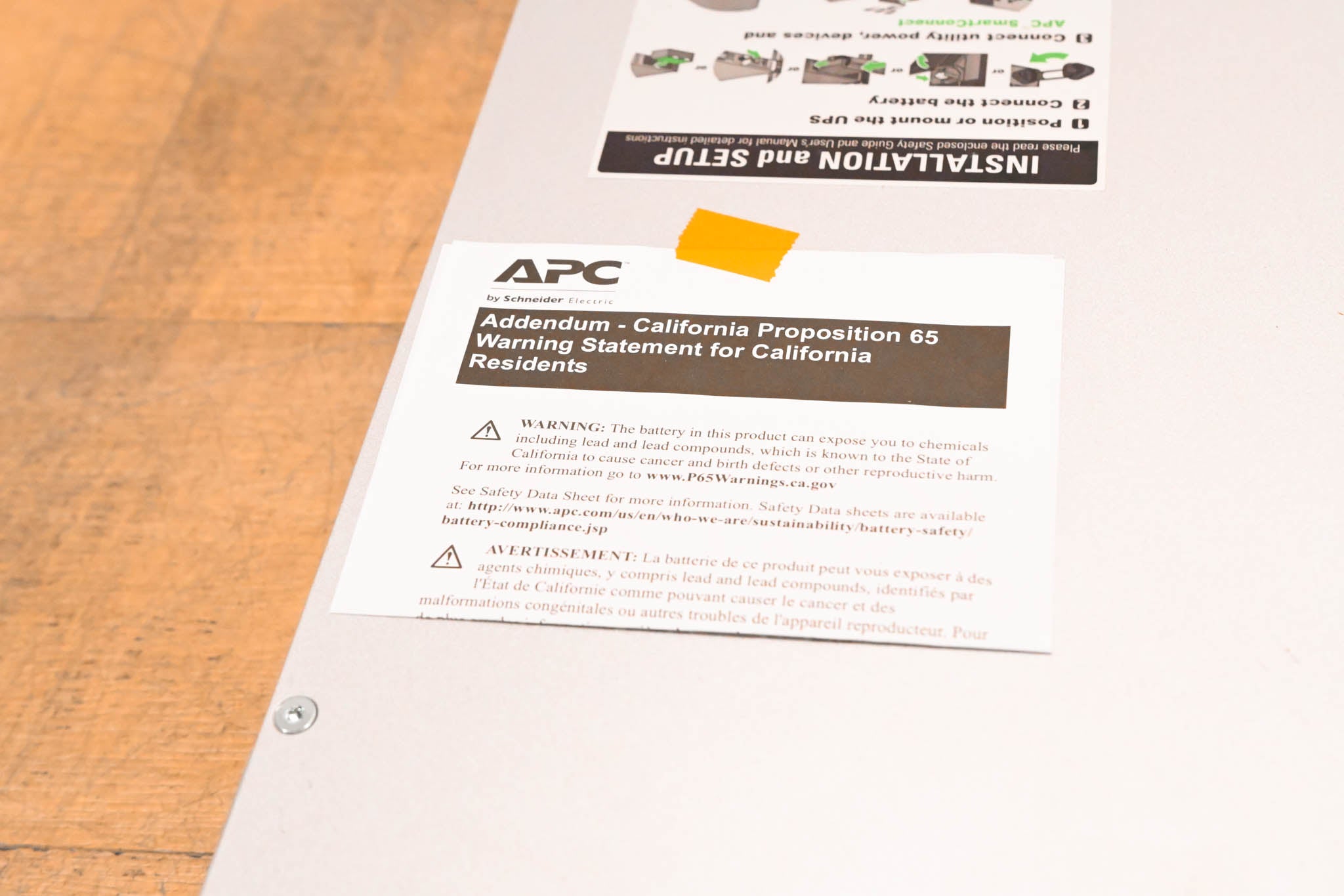 APC SMT1000RM2UC Smart-UPS Battery Backup w/ SmartConnect