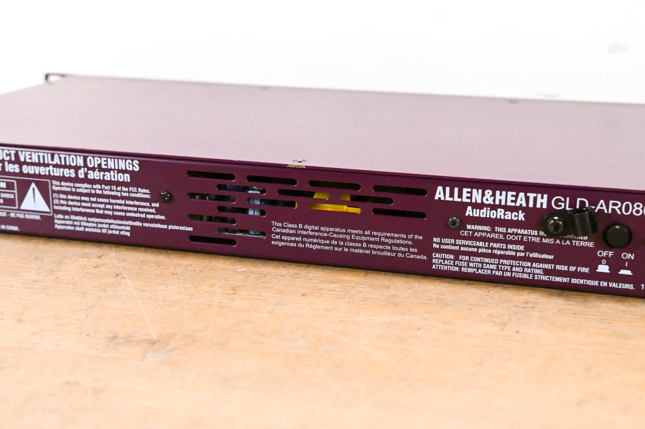Allen & Heath GLD-AR84 8x4 I/O Expander AudioRack
