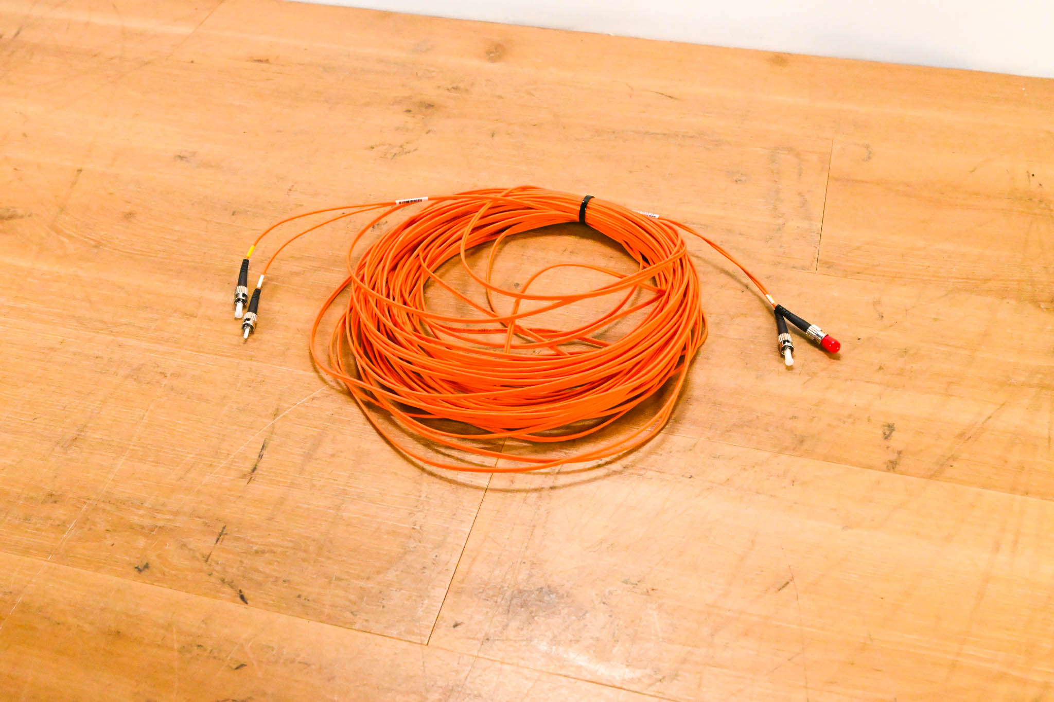 Tripp Lite ST-ST Duplex OM1 62.5/125 Multimode Fiber Cable - 100'