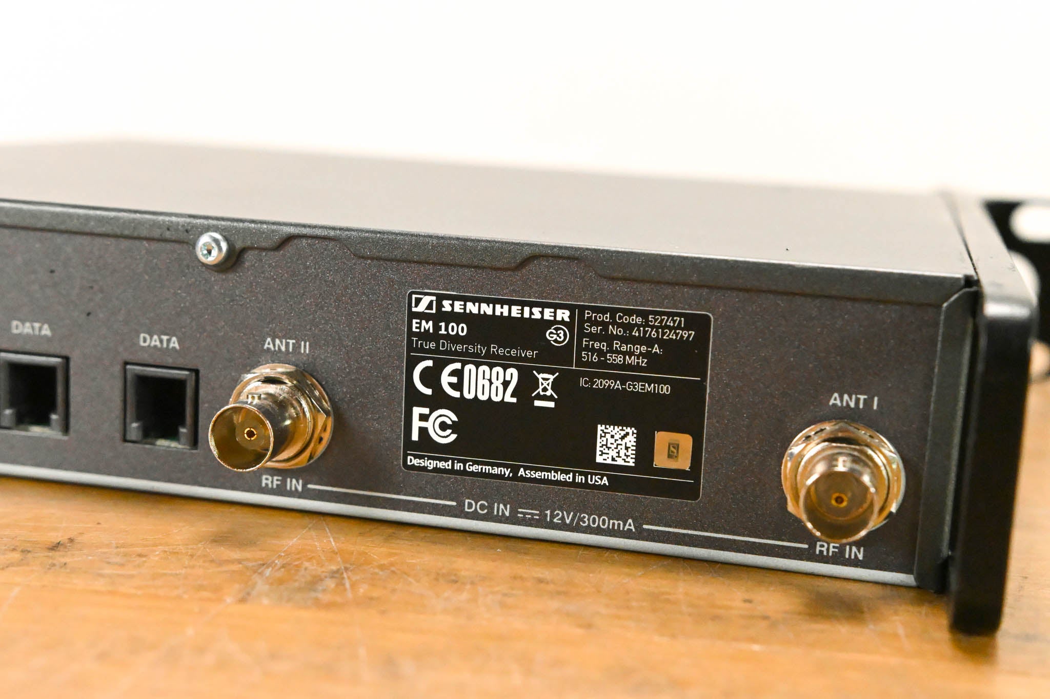 Sennheiser ew 100 G3 Bodypack Wireless System - A Range NO POWER SUPPLY
