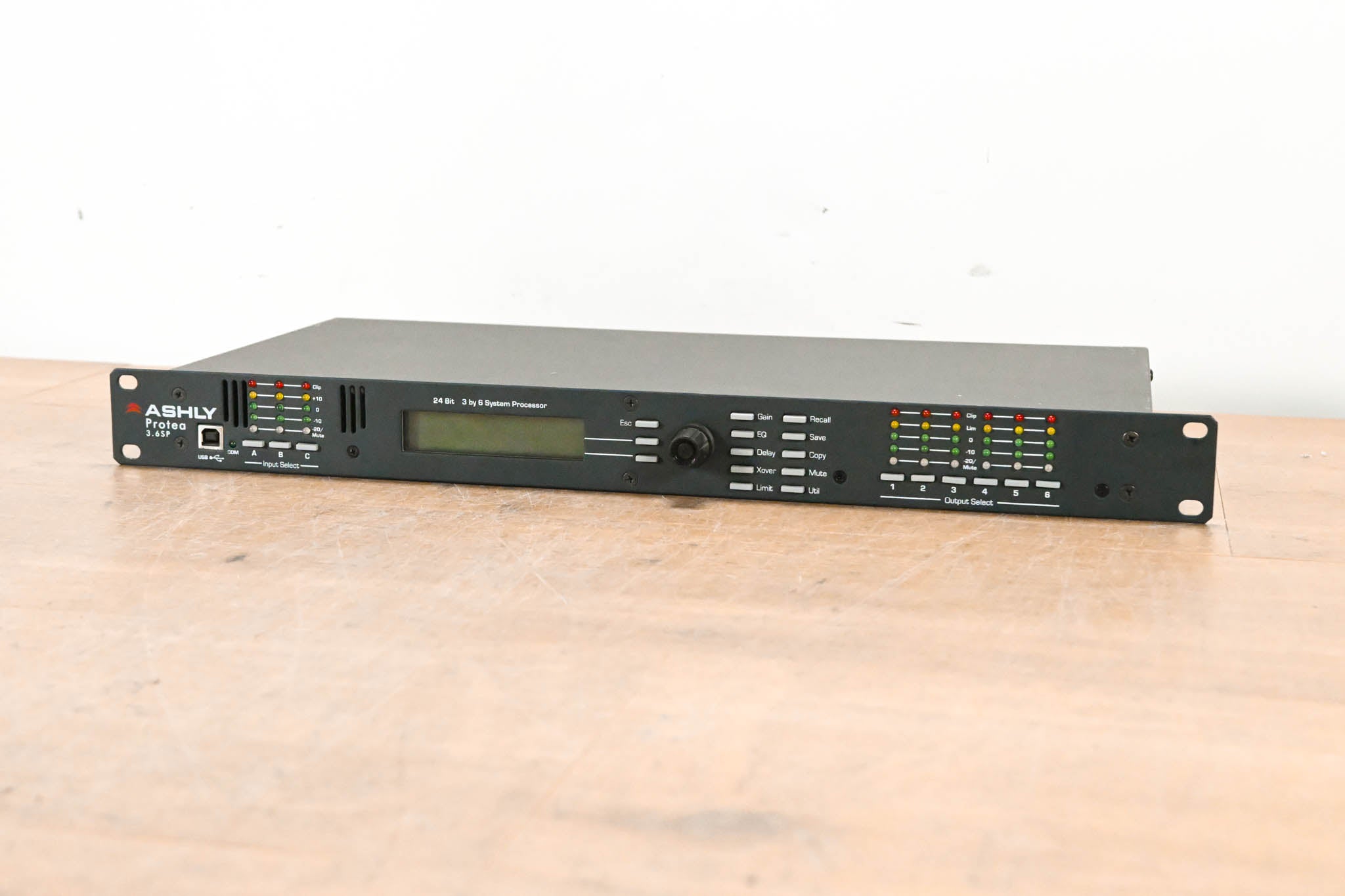 Ashly Protea 3.6SP 3-Input, 6-Output Digital Speaker Processor