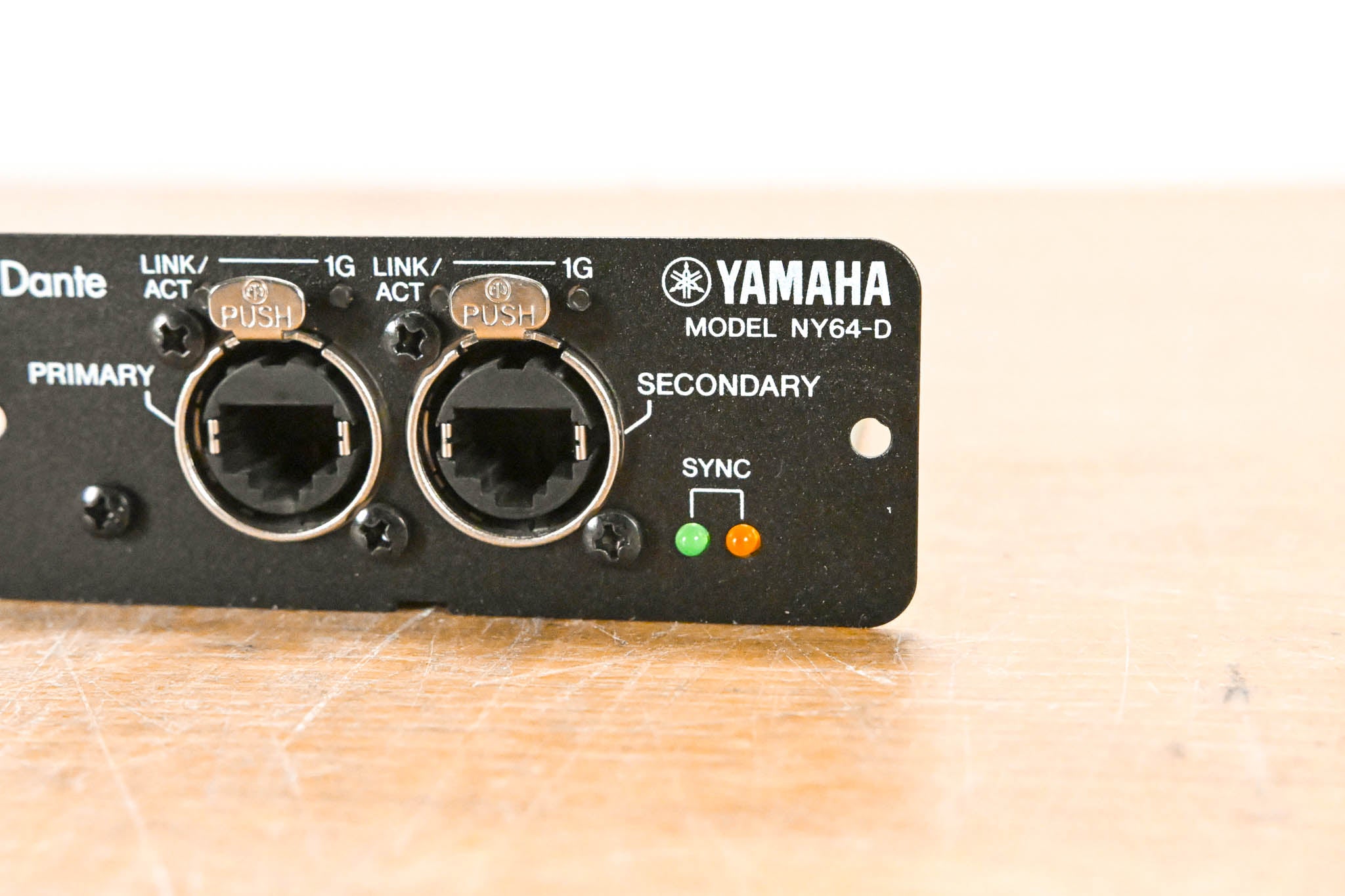 Yamaha NY64-D Dante I/O Expansion Card for TF Mixers