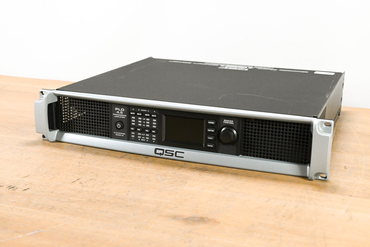 QSC PLD4.5 Four-Channel Power Amplifier with DSP