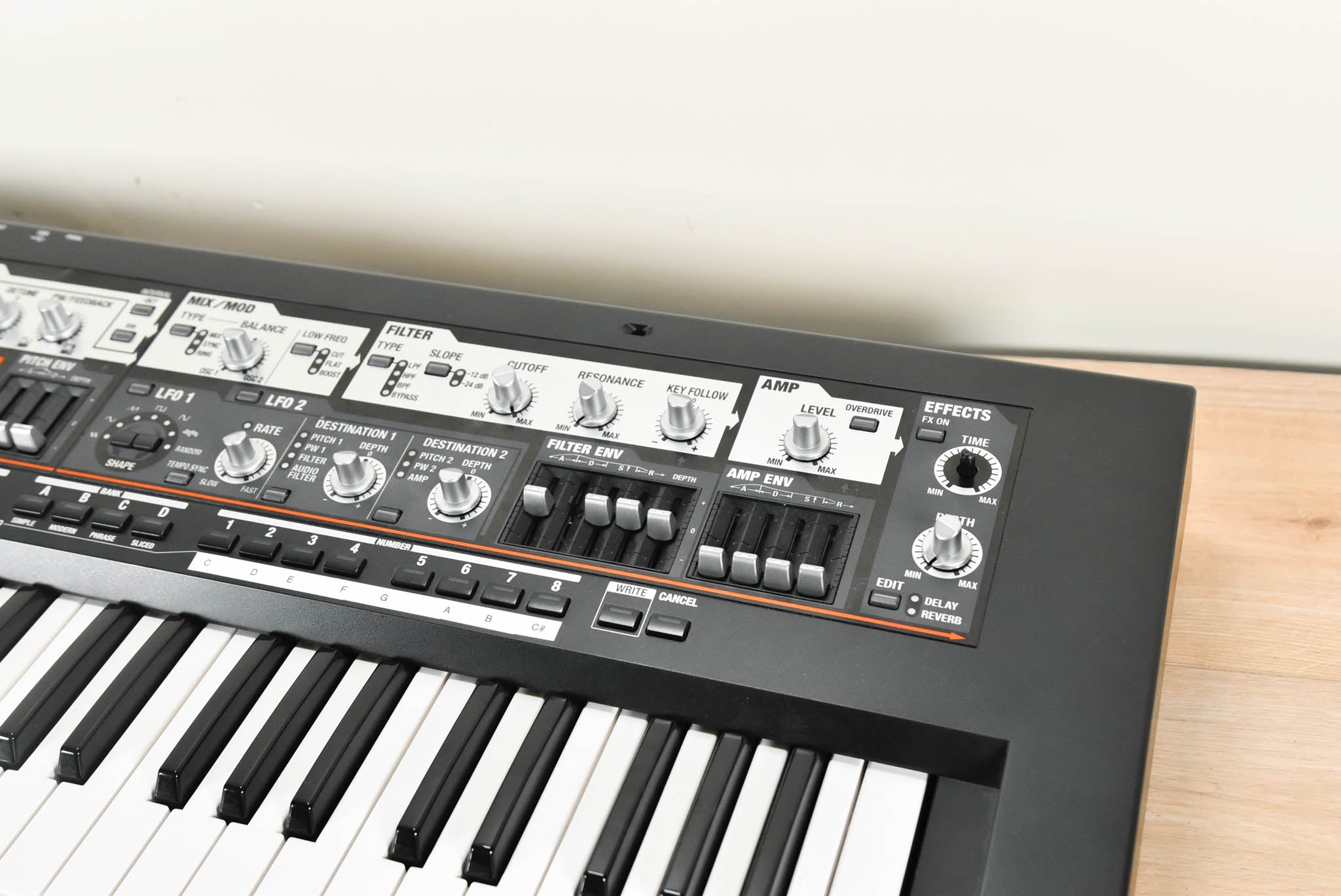通販日本製Roland SH-201 シンセサイザー 鍵盤楽器