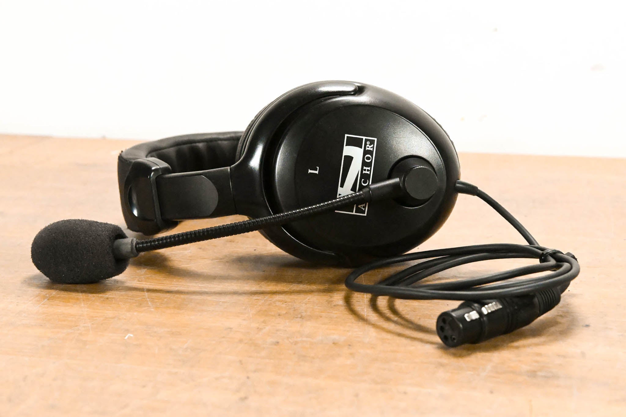 Anchor Audio H-2000S Single-Muff Intercom Headset with Microphone
