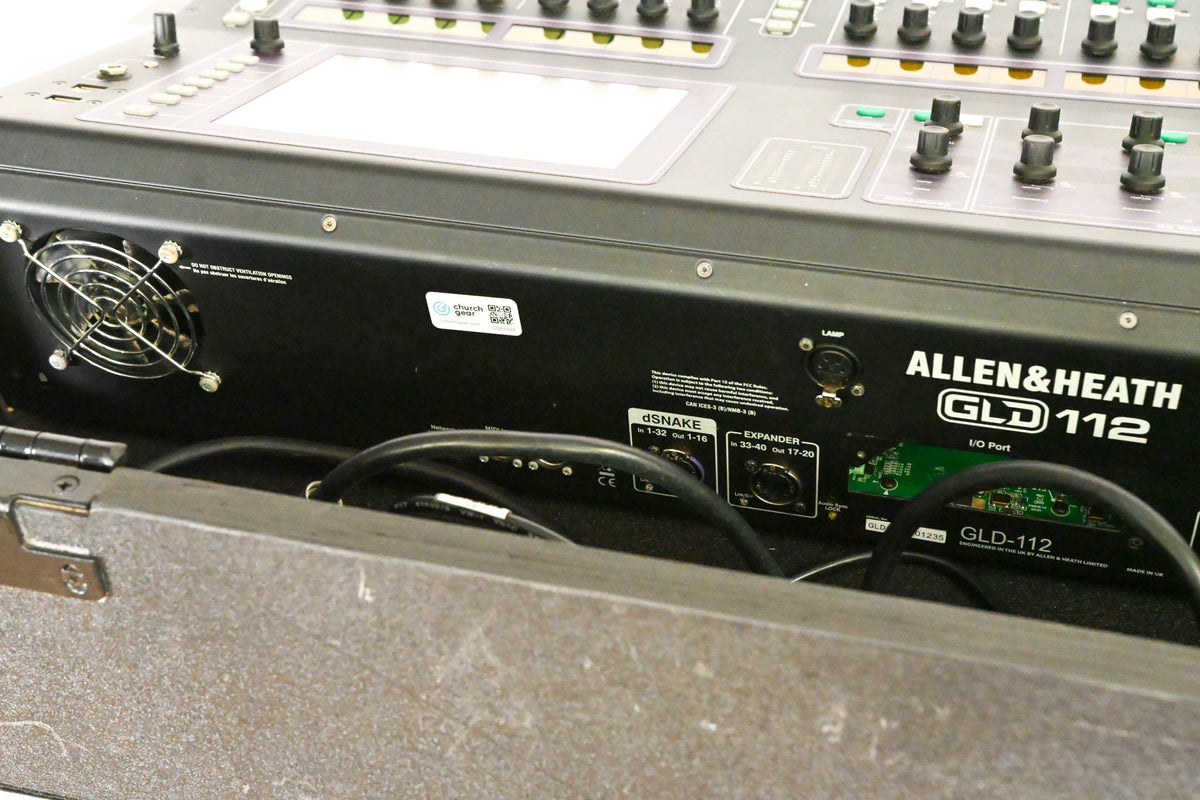 Allen & Heath GLD-112 Compact Digital Mixing Surface w/ Road Case