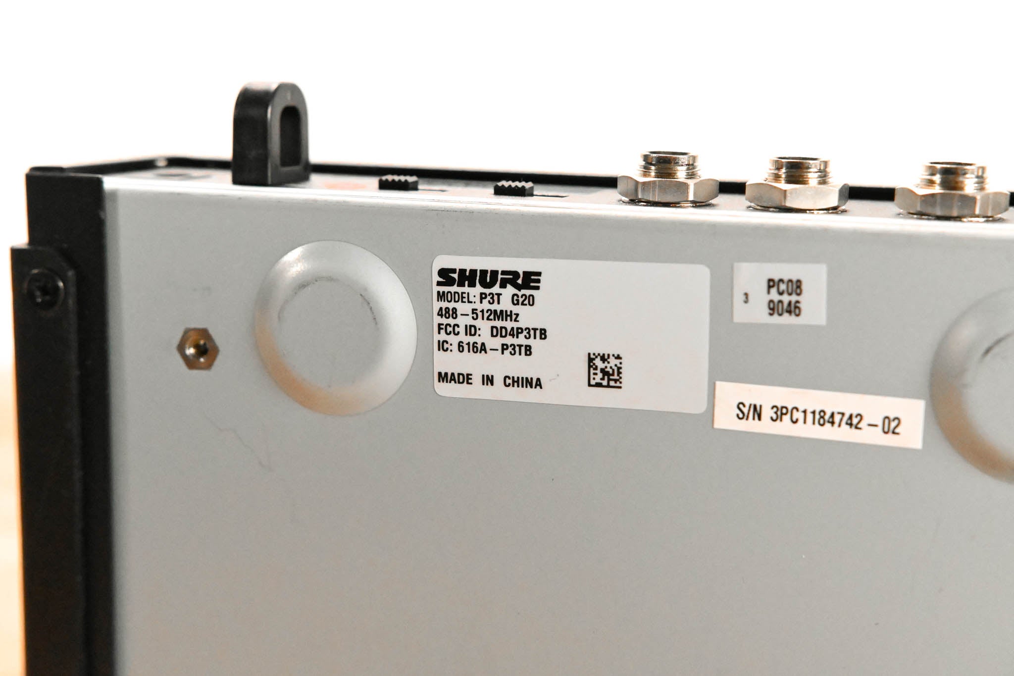 Shure P3T-G20 PSM 300 Wireless Transmitter - G20 Band (NO POWER SUPPLY)