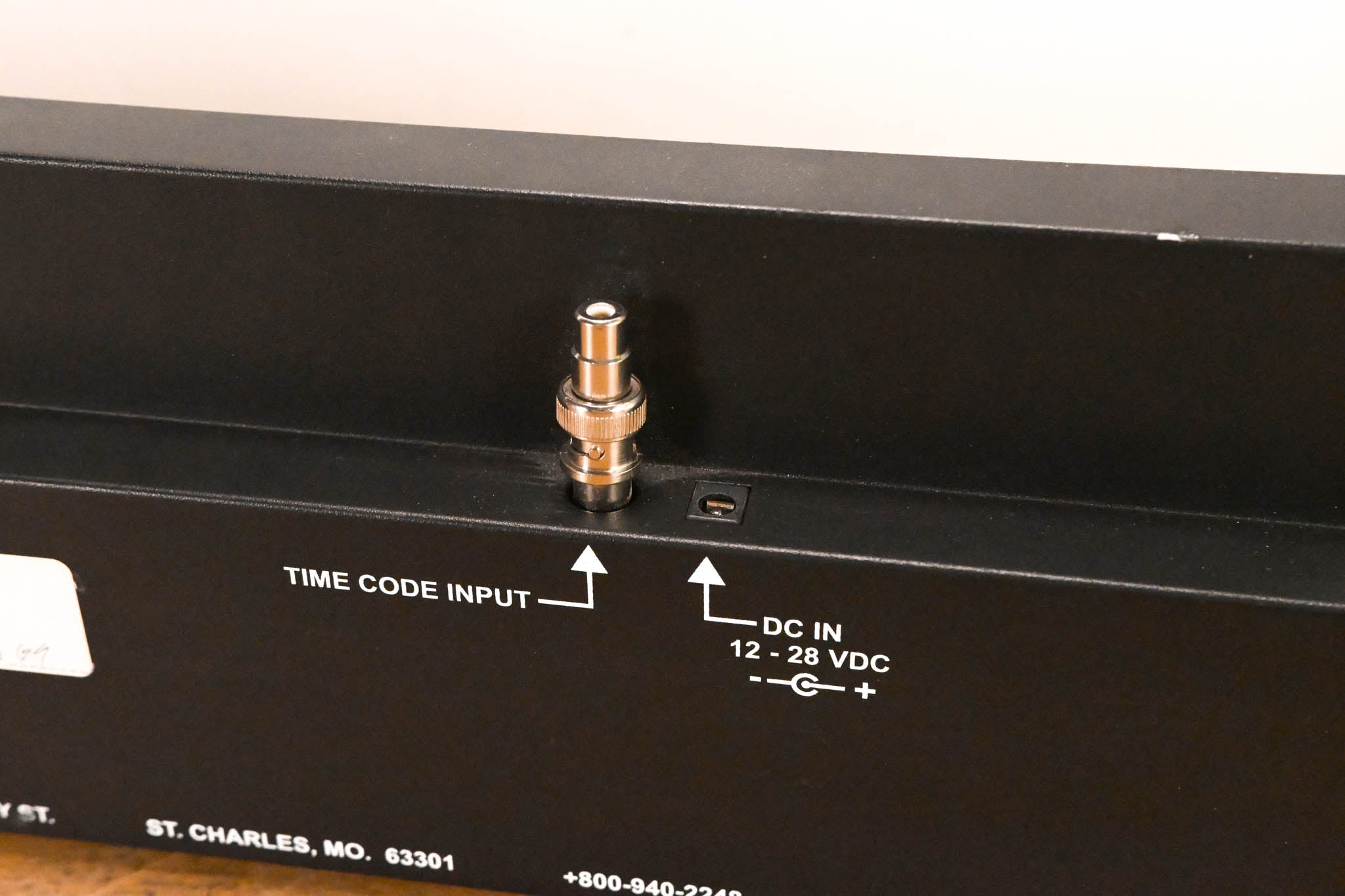 Masterclock TCD44 Time Code Display Studio Clock (NO POWER SUPPLY)