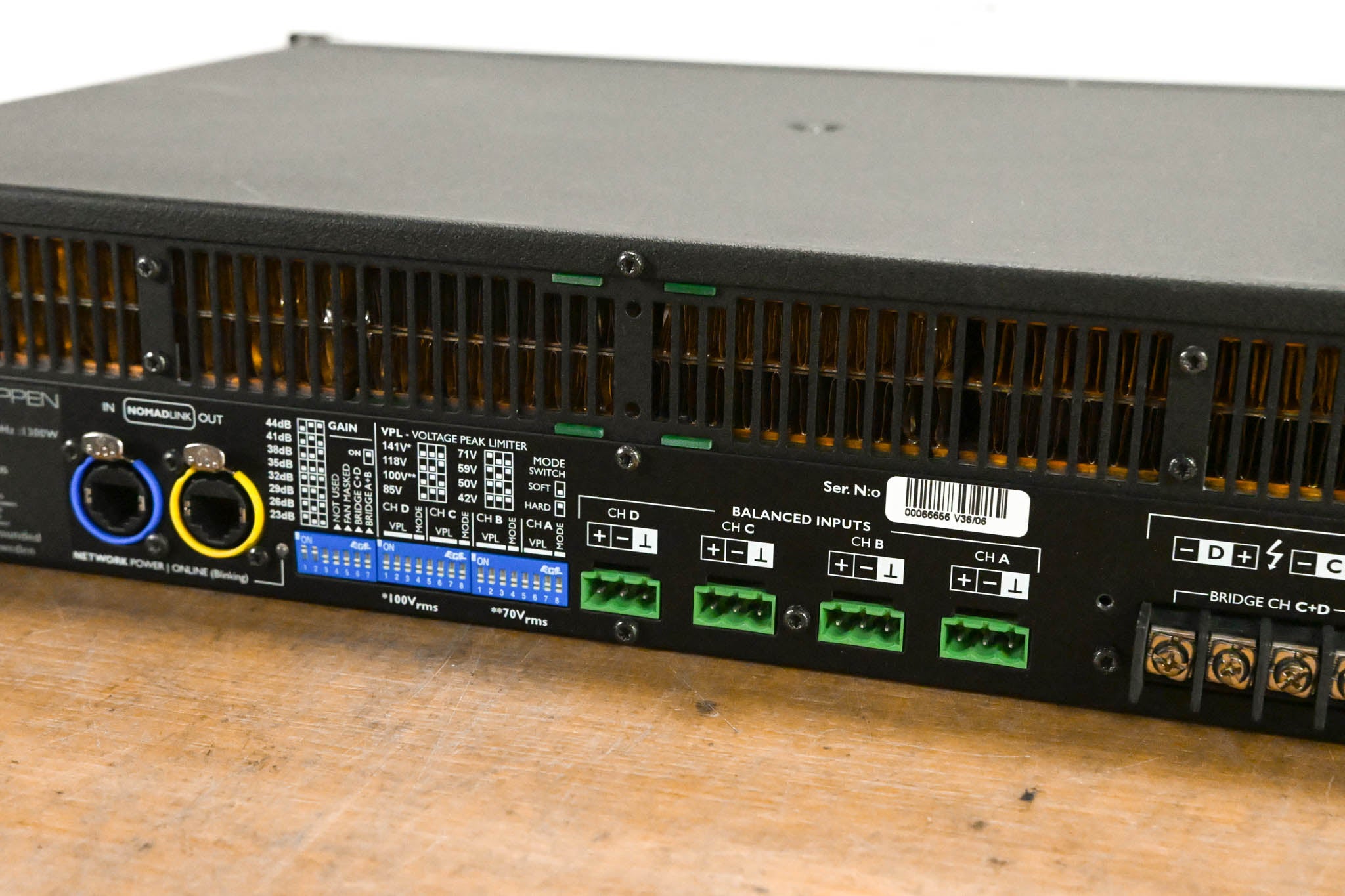 Lab Gruppen C 28:4 2800W 4-Channel Power Amplifier