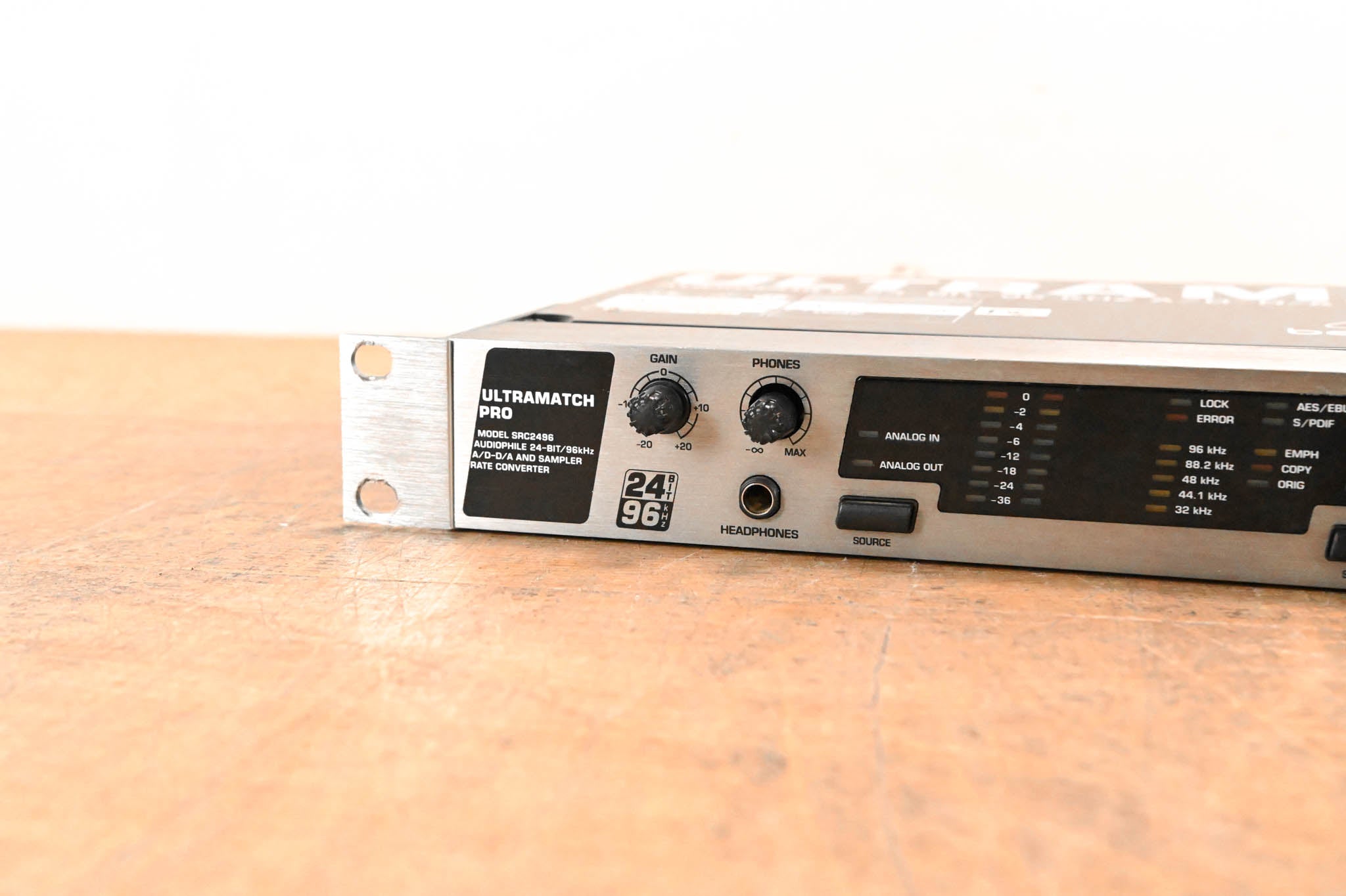 Behringer ULTRAMATCH PRO SRC2496 Sample Rate Converter