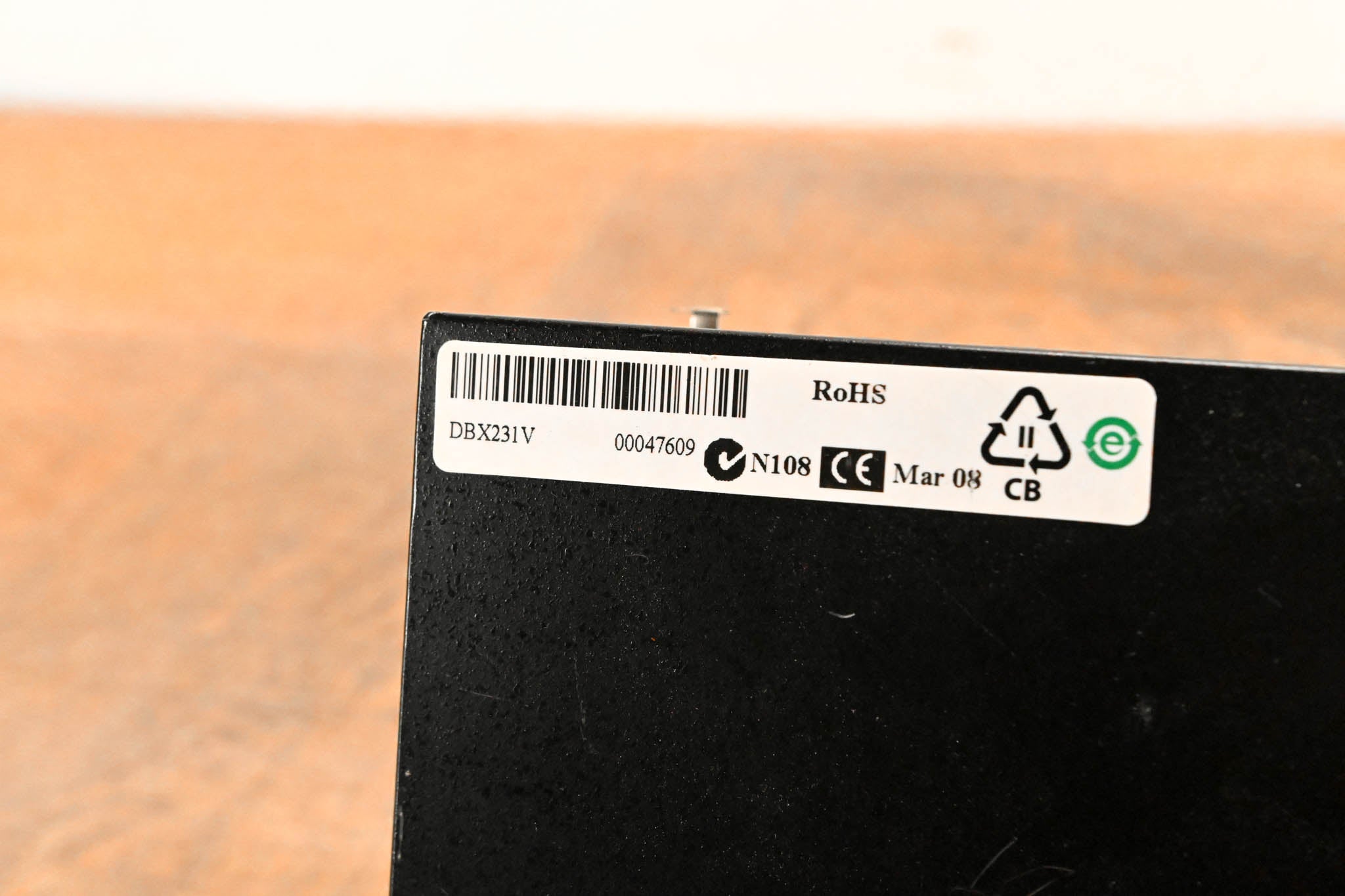 dbx 231 Dual-Channel 31-Band Graphic Equalizer