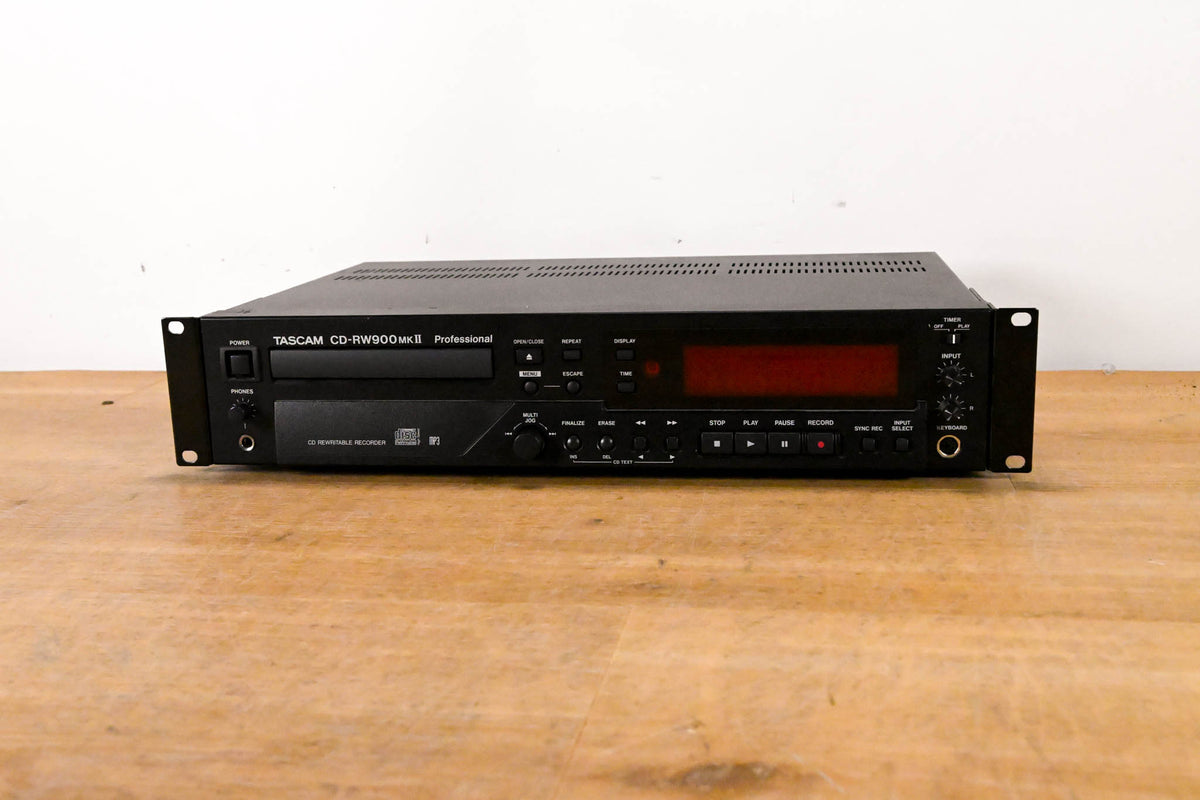 TASCAM CD-RW900 MKII Professional Rack-Mountable CD Recorder/Player