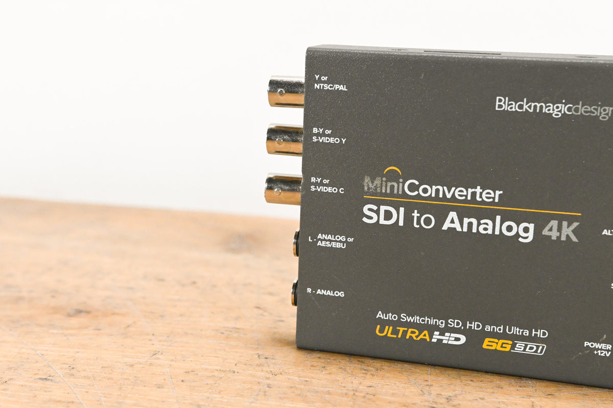 Blackmagic Design Mini Converter SDI to Analog 4K (NO POWER SUPPLY)