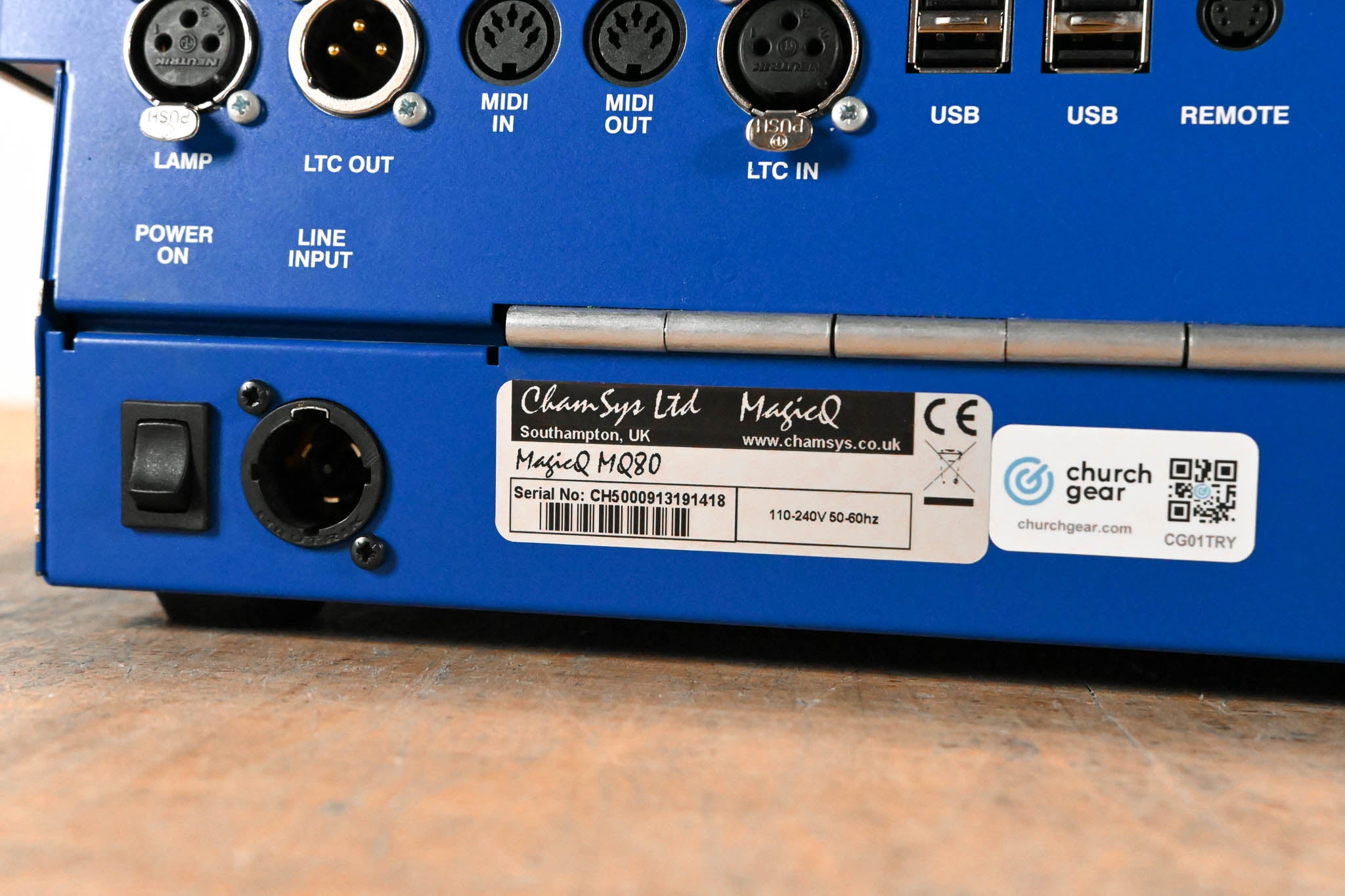 ChamSys MagicQ MQ80 48-Universe Compact Lighting Console (NO PSU)