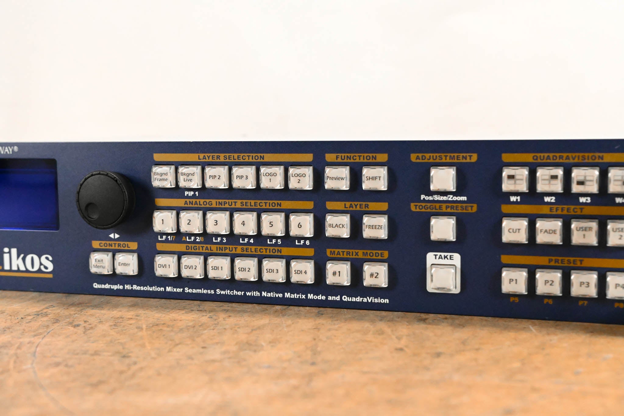 Analog Way Eikos EKS500 Quadruple Hi-Resolution Mixer Seamless Switcher