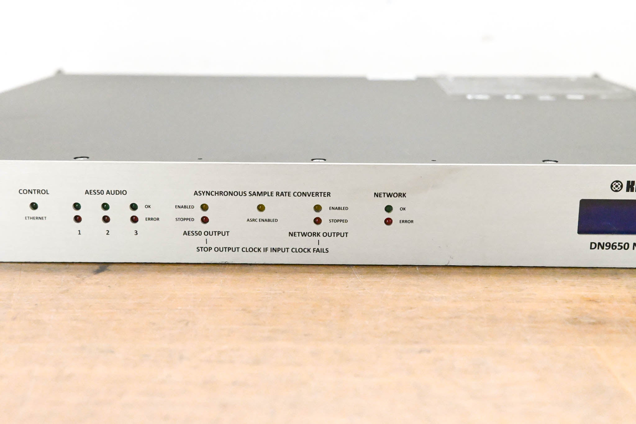 Klark Teknik DN9650 Digital Audio Network Bridge