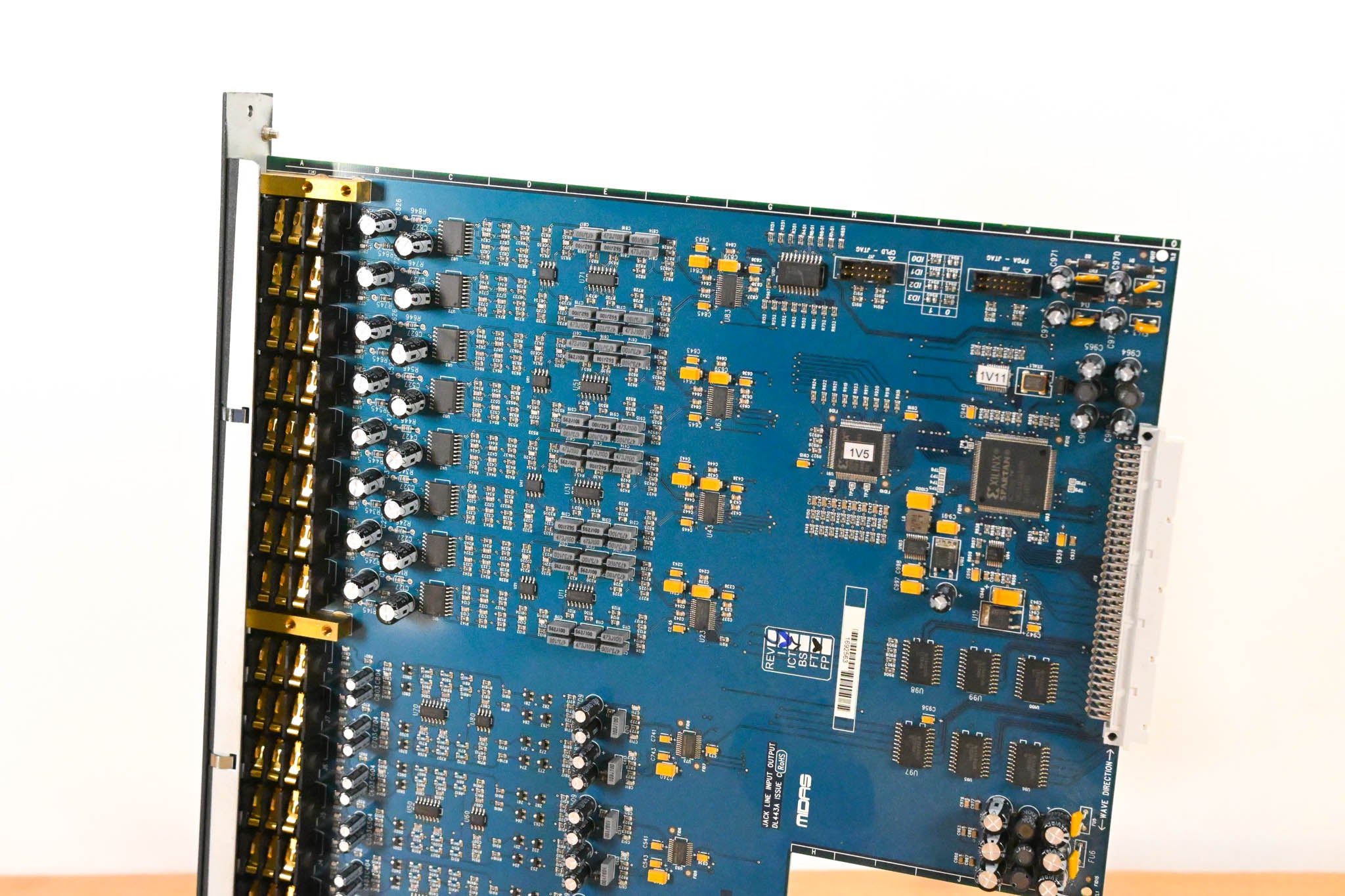 Midas DL443 Analog 8 Input, 8 Output Card with 1/4" TRS Connectors
