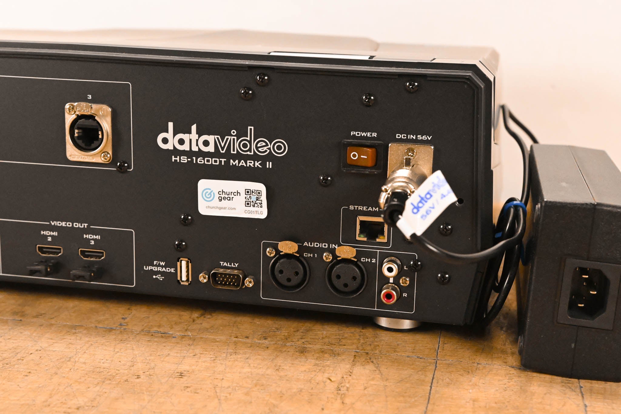 Datavideo HS-1600T MARK II 4-Channel HD Portable Streaming Studio