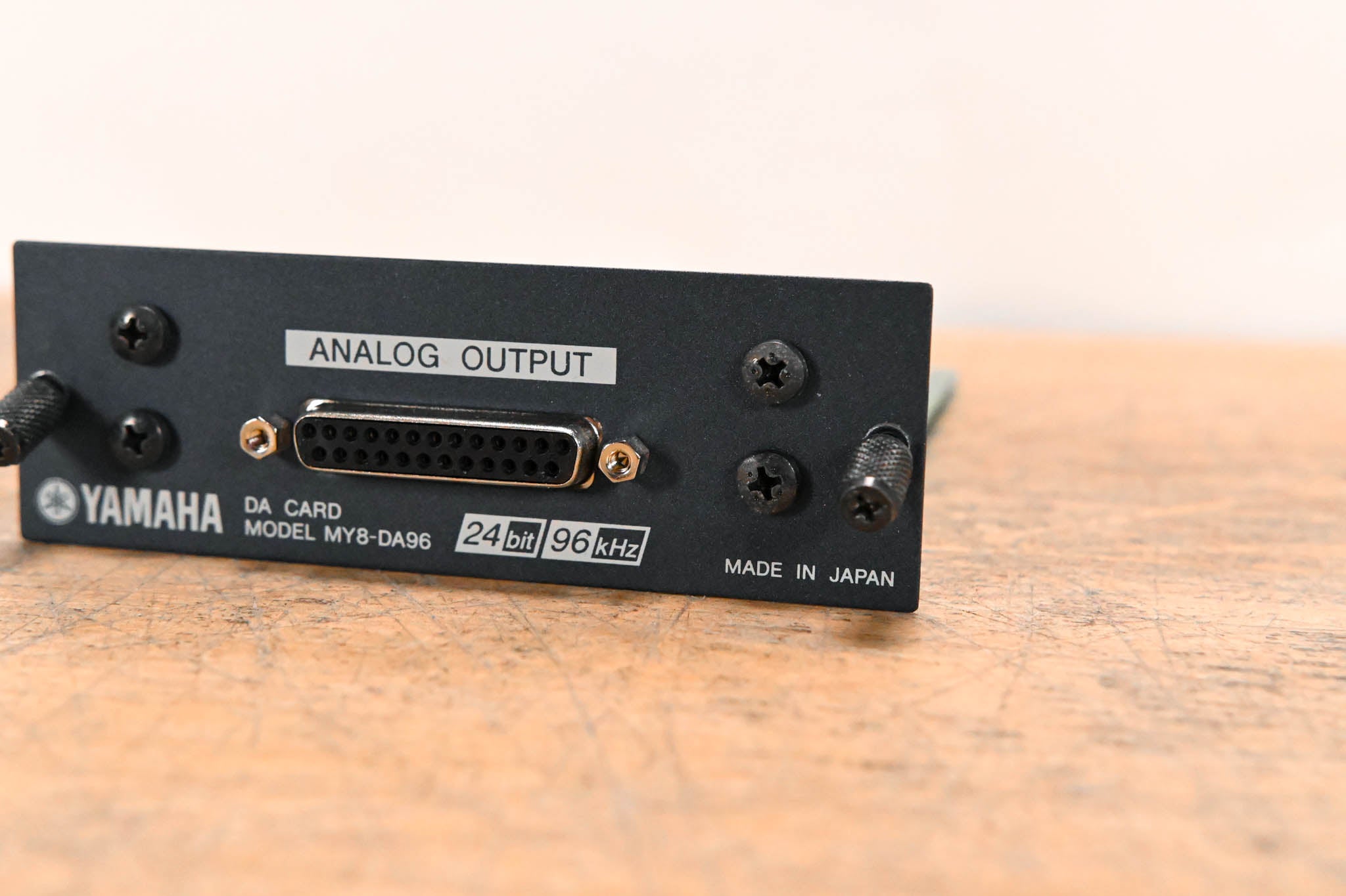 Yamaha MY8-DA96 24-bit, 96kHz 8-Channel Analog Output Card