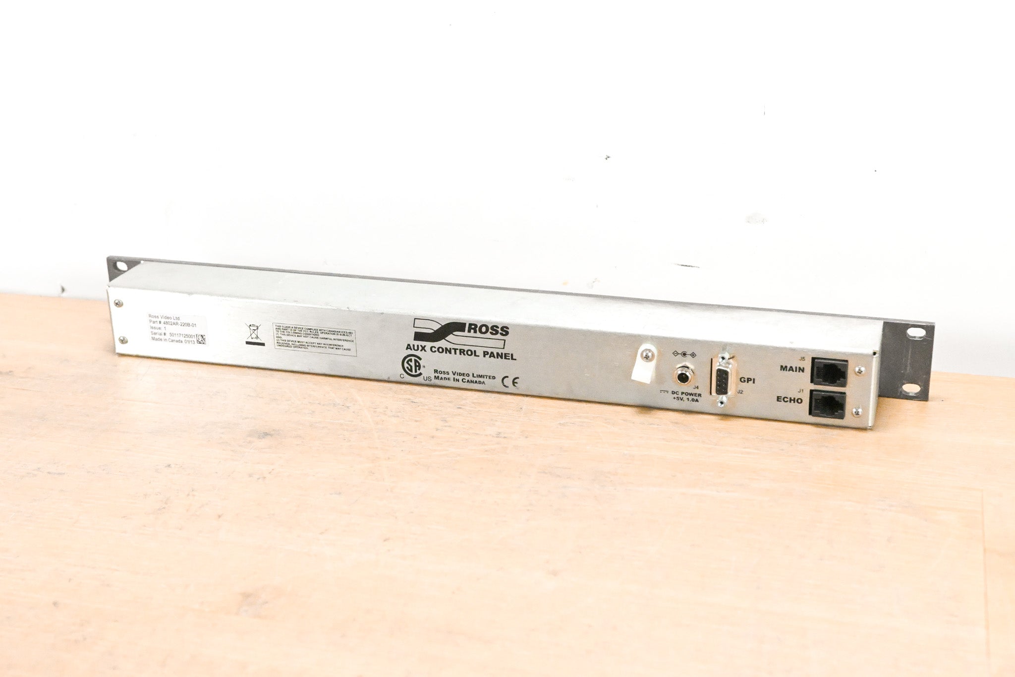 Ross 4802AR-220B 47-Button Auxiliary Control Panel (NO POWER SUPPLY)