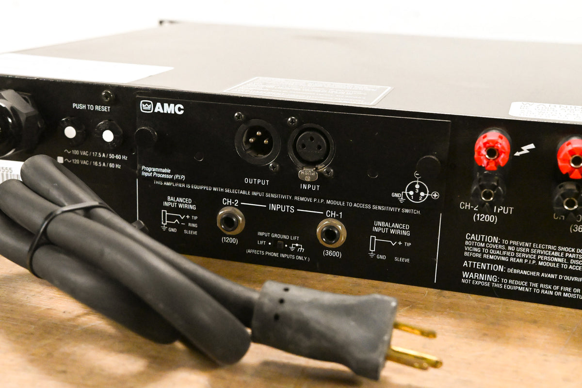 Crown Macro-Tech 36x12 2-Channel Power Amplifier