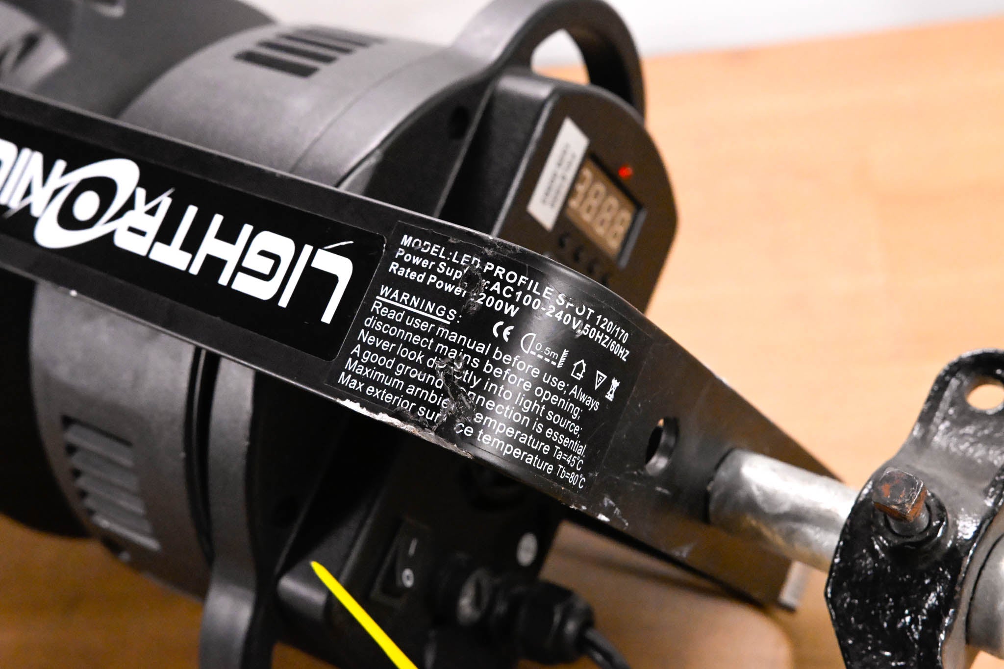 Lightronics FXLE1232 LED Profile Spot 19° LED Ellipsoidal Spotlight