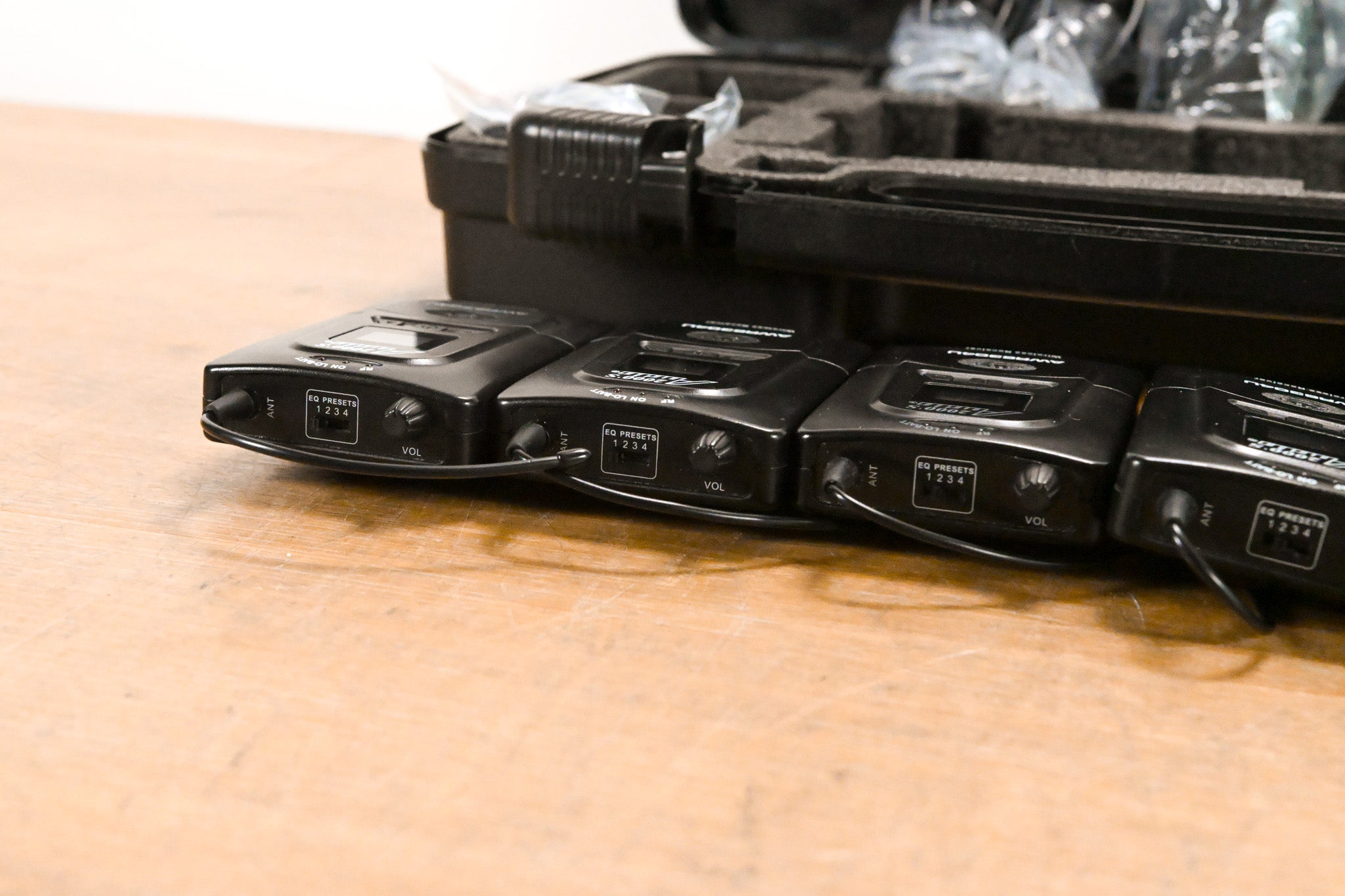 Audio2000's AWM630BU IEM System w/ six Bodypack Receivers: 573-597.8 MHz