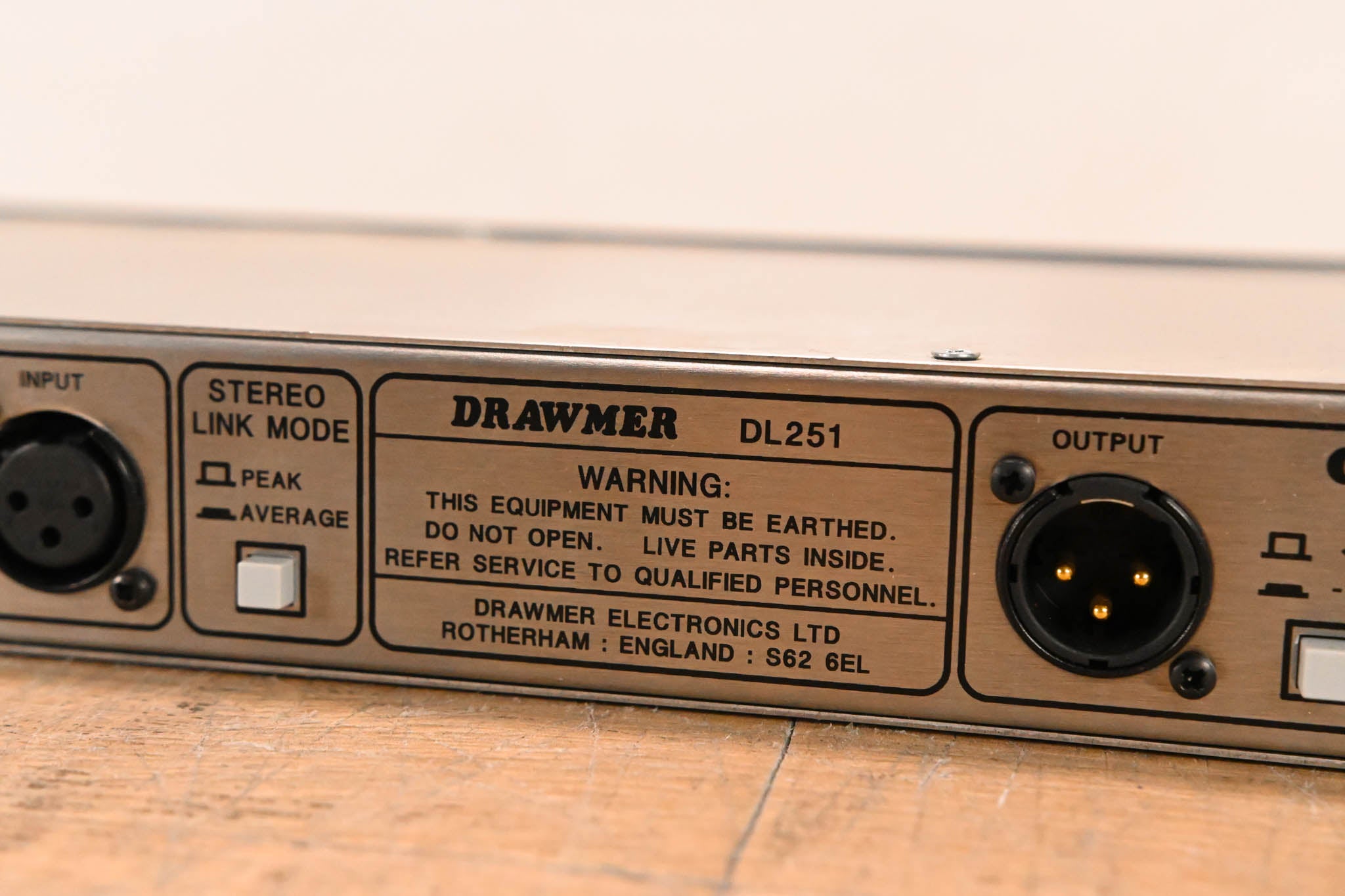 Drawmer DL251 2-Channel Spectral Compressor