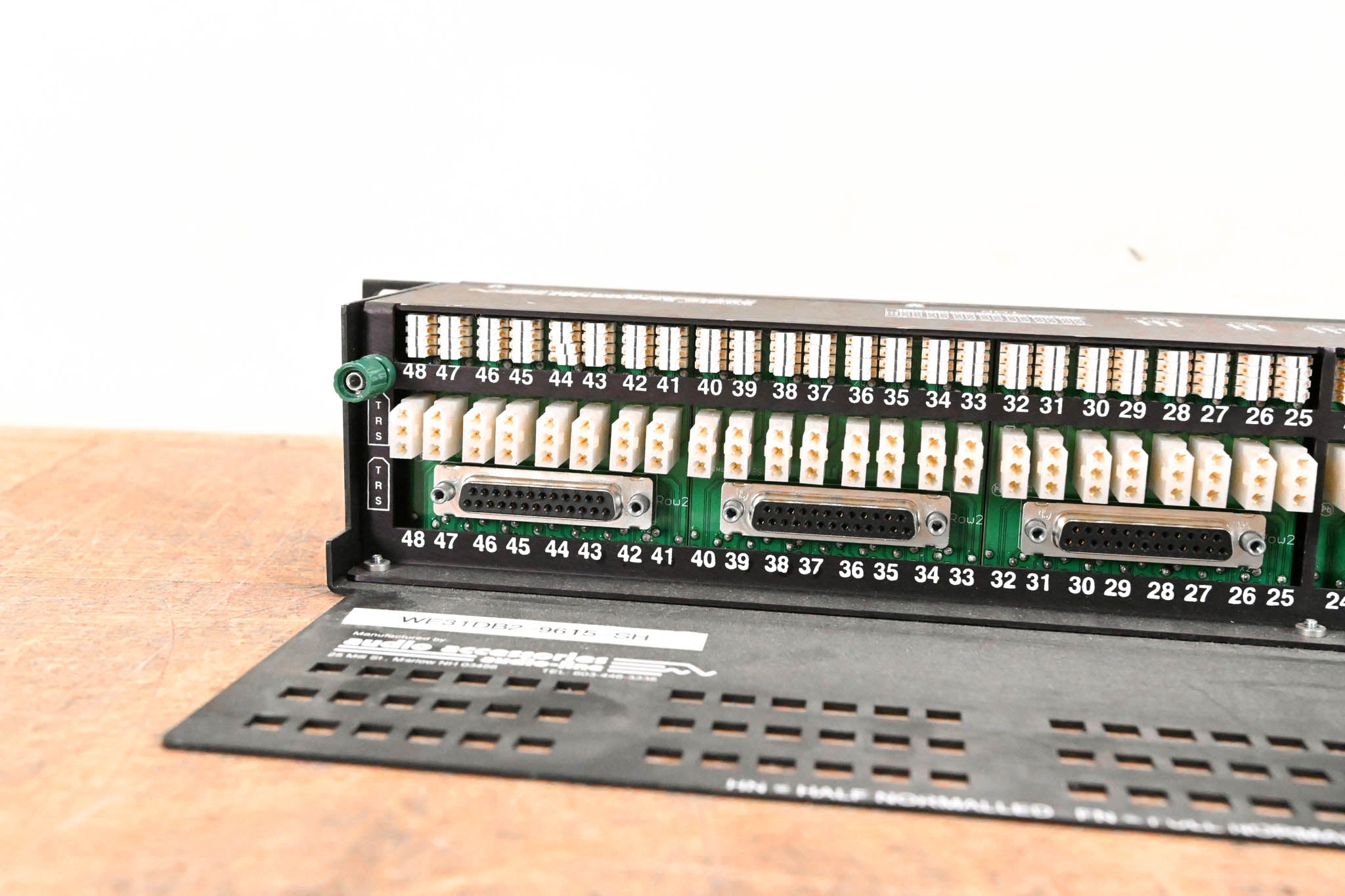 Audio Accessories WE31DB2-9615-SH 2x48 1.5RU TT Patchbay