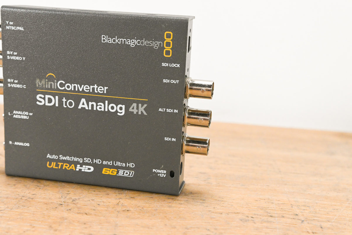 Blackmagic Design Mini Converter SDI to Analog 4K (NO POWER SUPPLY)