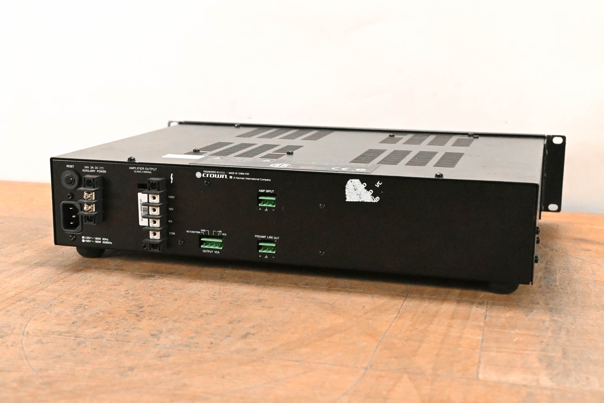 Crown 1160A Single Channel Amplifier