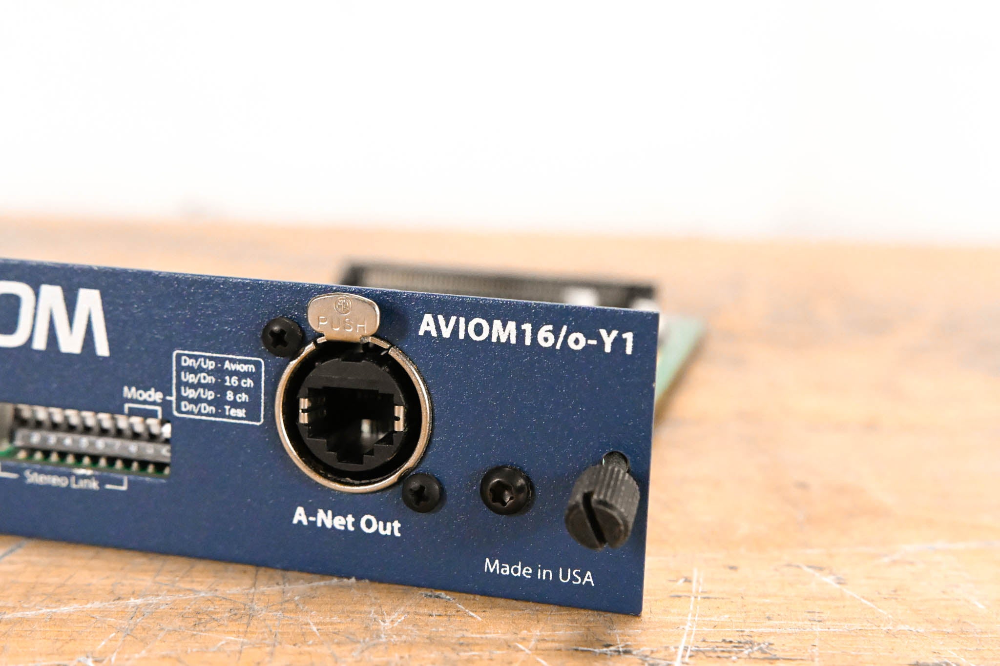 Aviom 16/o-Y1 A-Net Card for Yamaha Digital Products