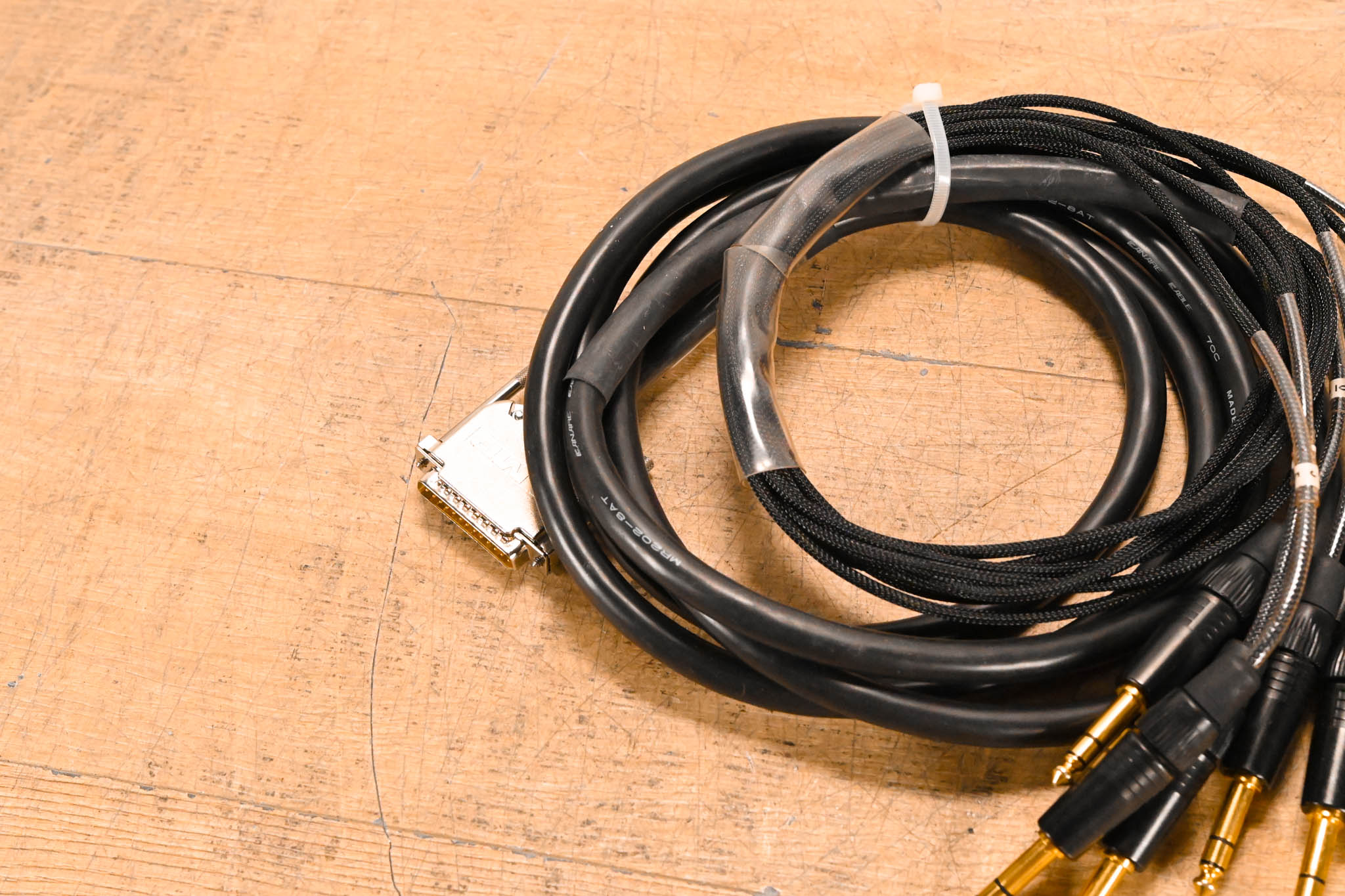 Whirlwind DBF1-S-010 10' Snake Cable with 8 TRSM to DB25-M